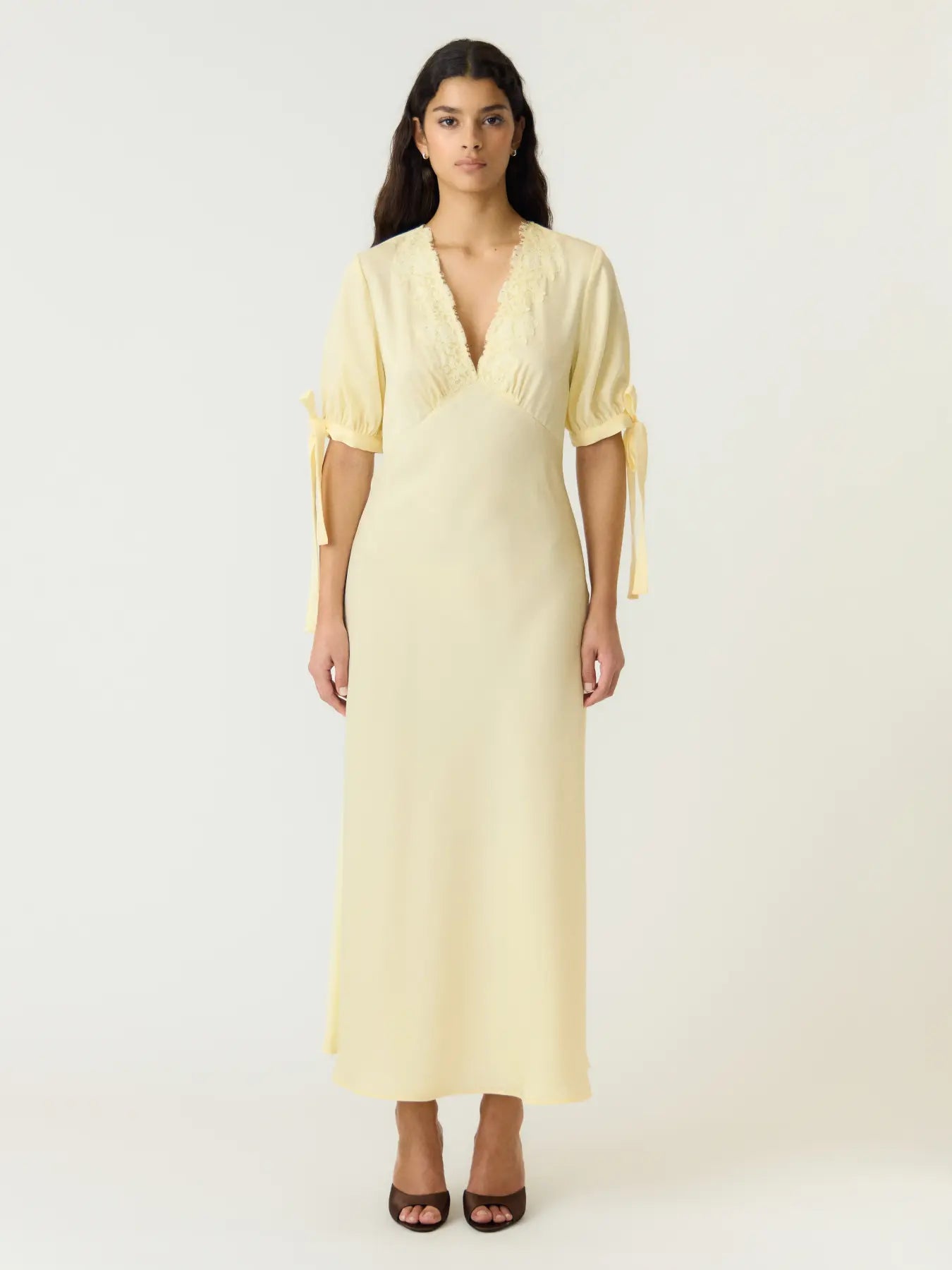 YASPELLA 2/4 LONG DRESS