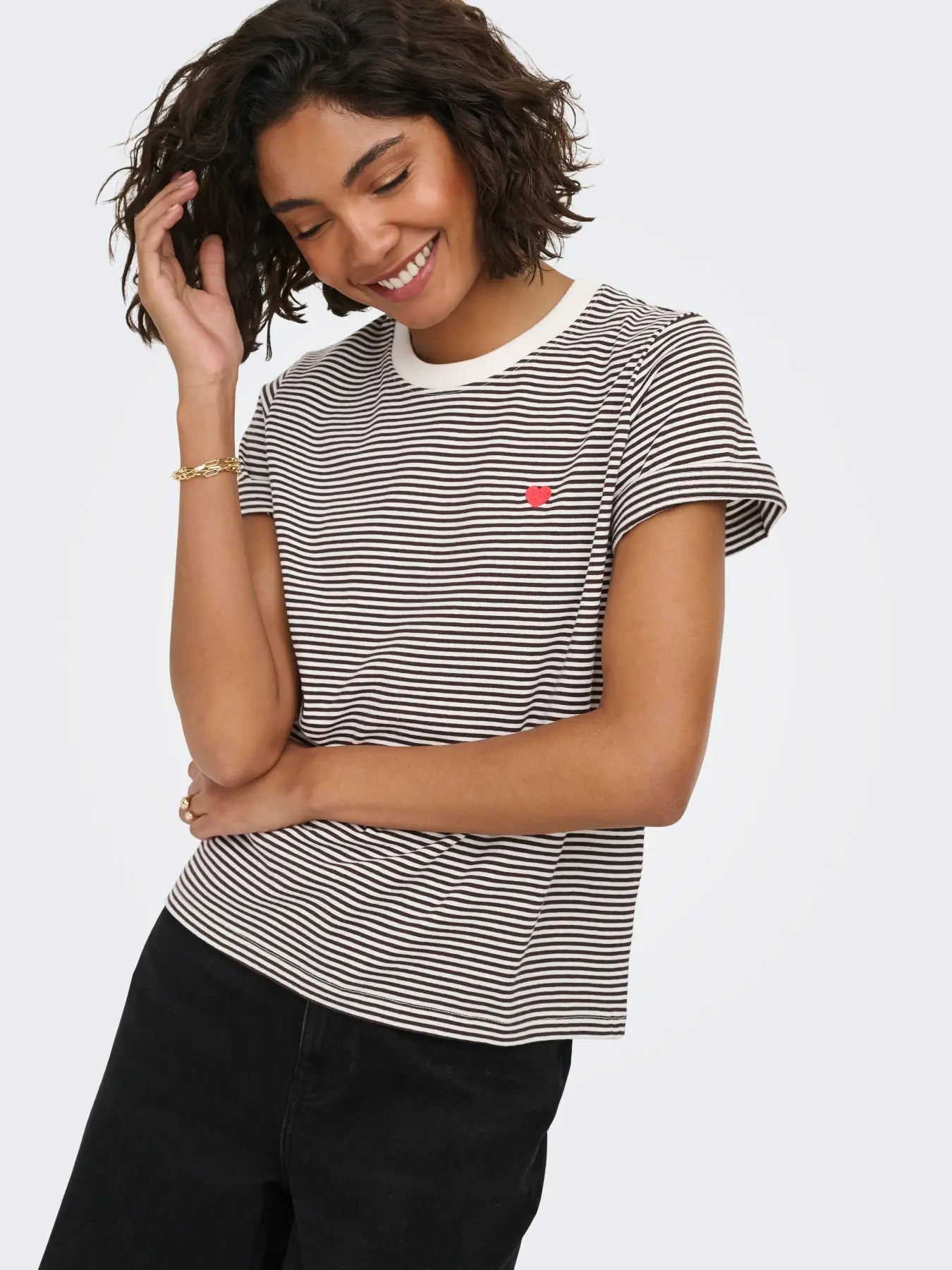 JDYPISA LIFE S/S PRINT TOP