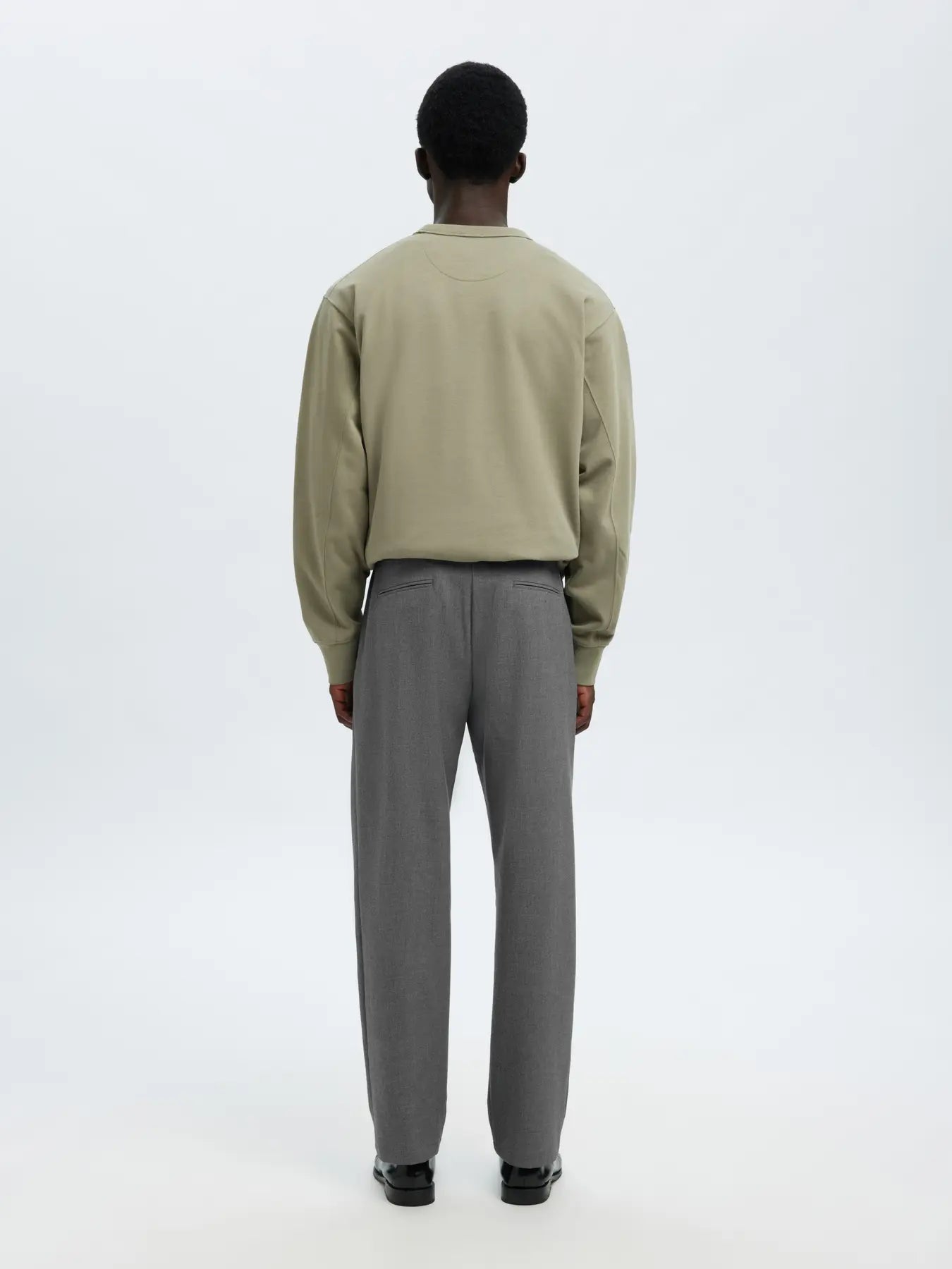 SLM196-STRAIGHT ROBERT STRING PANT