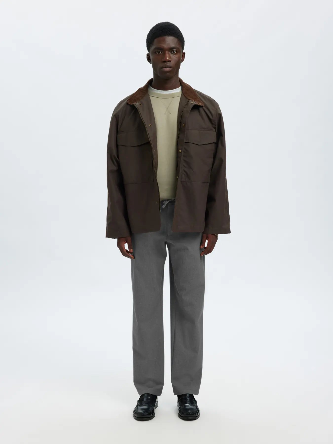SLM196-STRAIGHT ROBERT STRING PANT