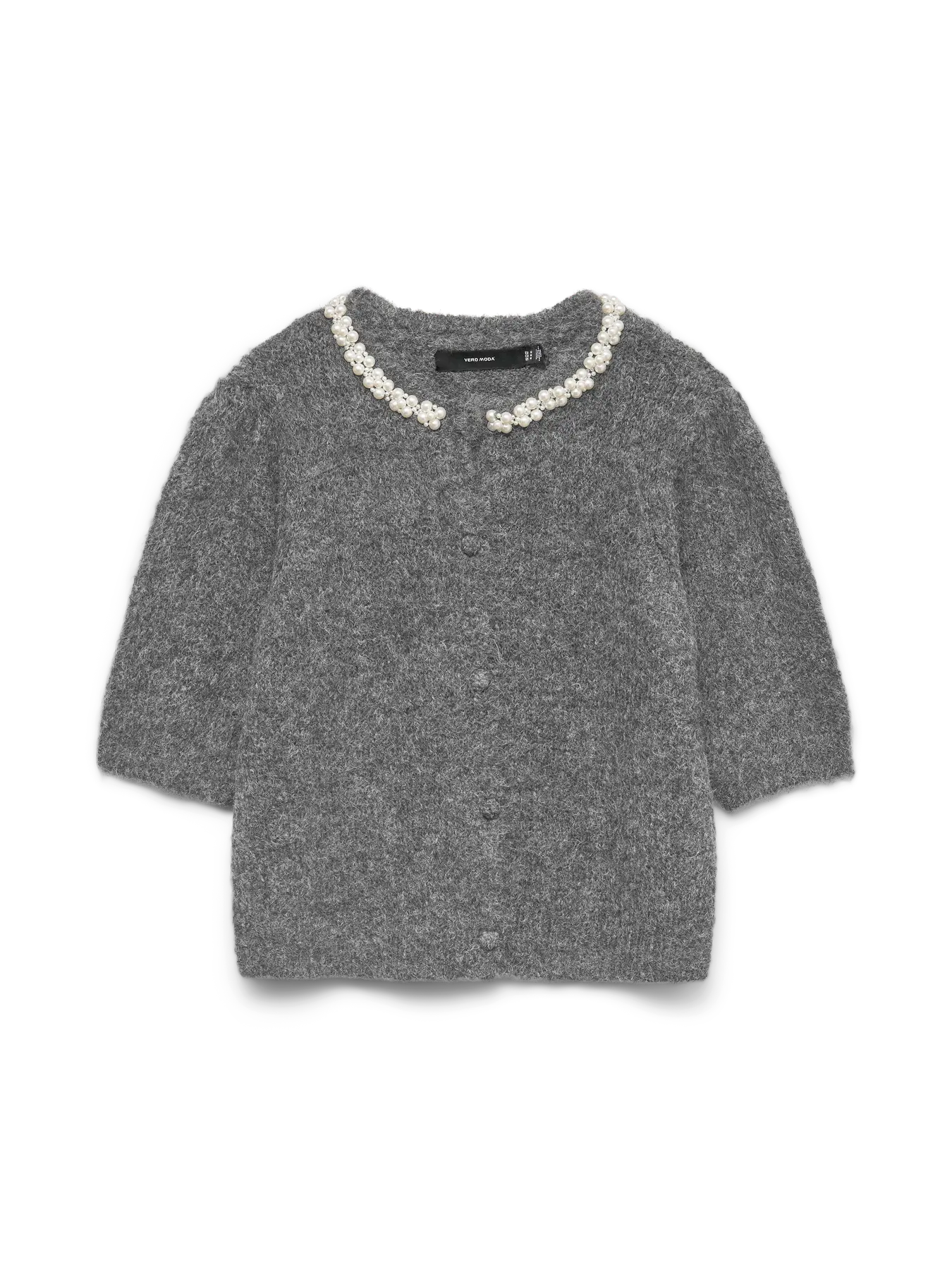VMOCEAN 2/4 O-NECK JEWELLERY CARDIGAN