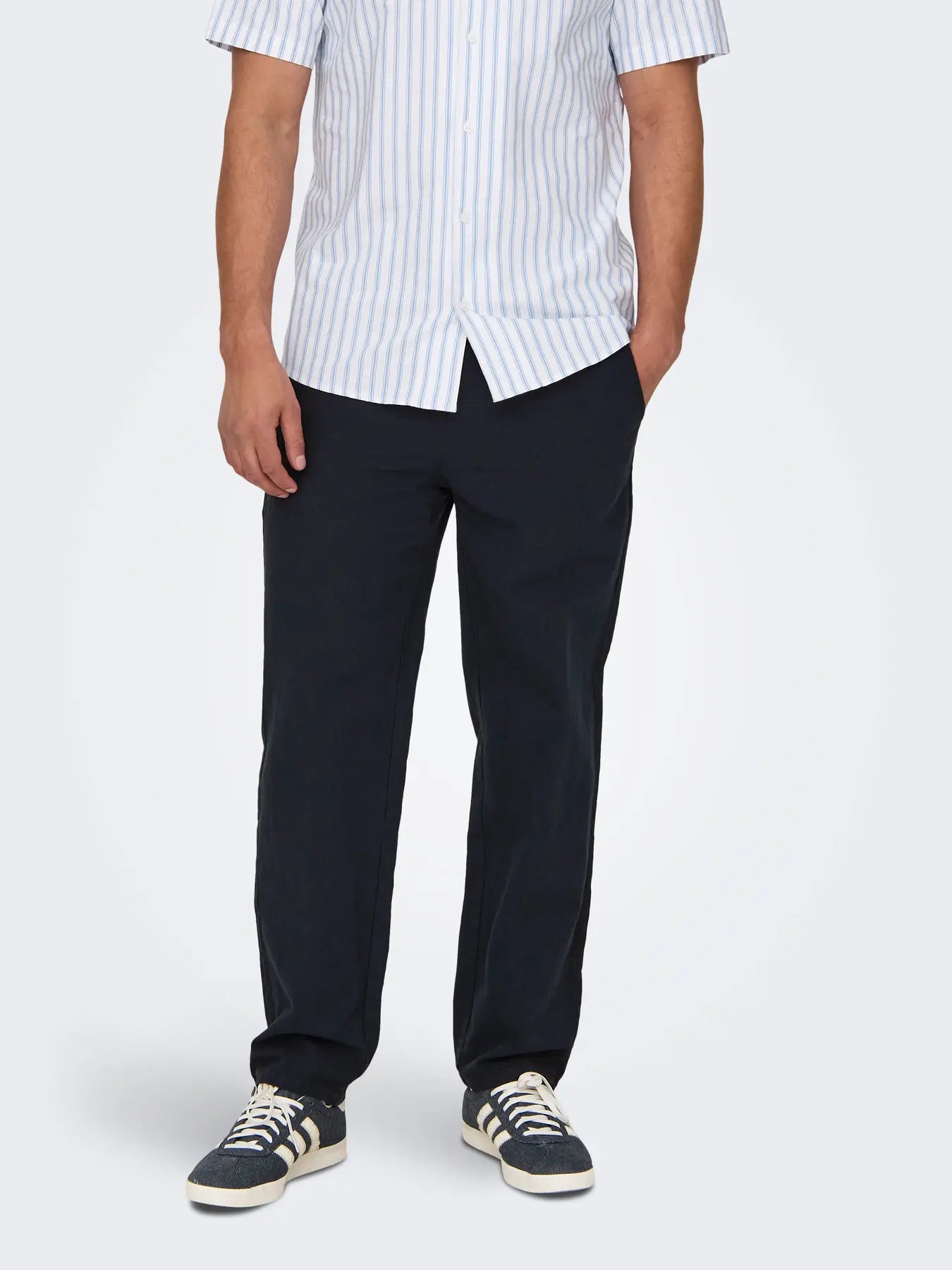 ONSSINUS LOOSE 0007 COT LIN PANT