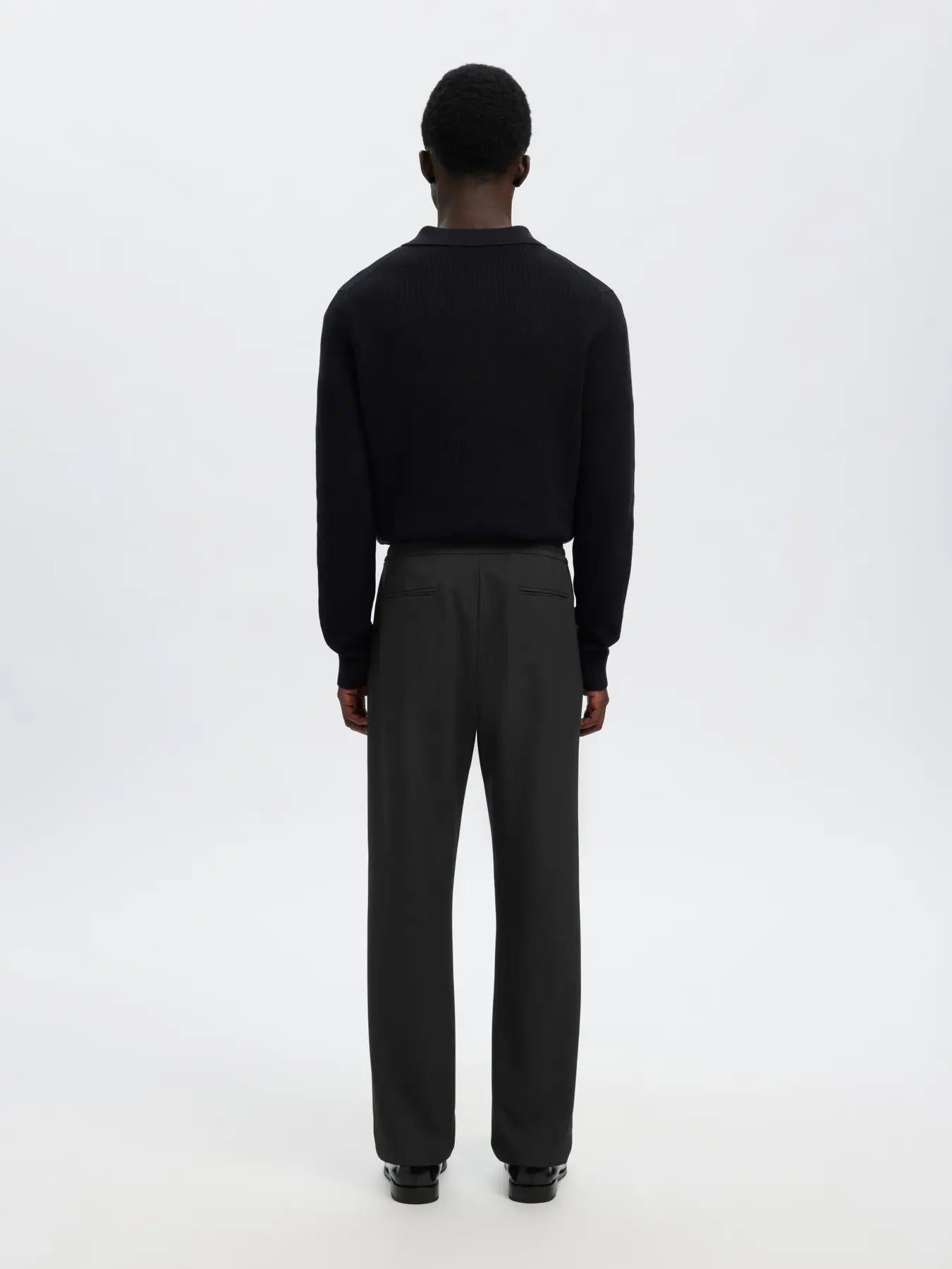 SLM196-STRAIGHT ROBERT STRING PANT