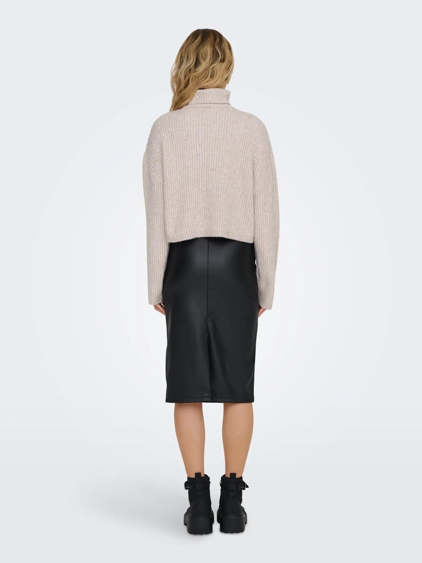 ONLMELANIE L/S ROLLNECK PULLOVER KNTN