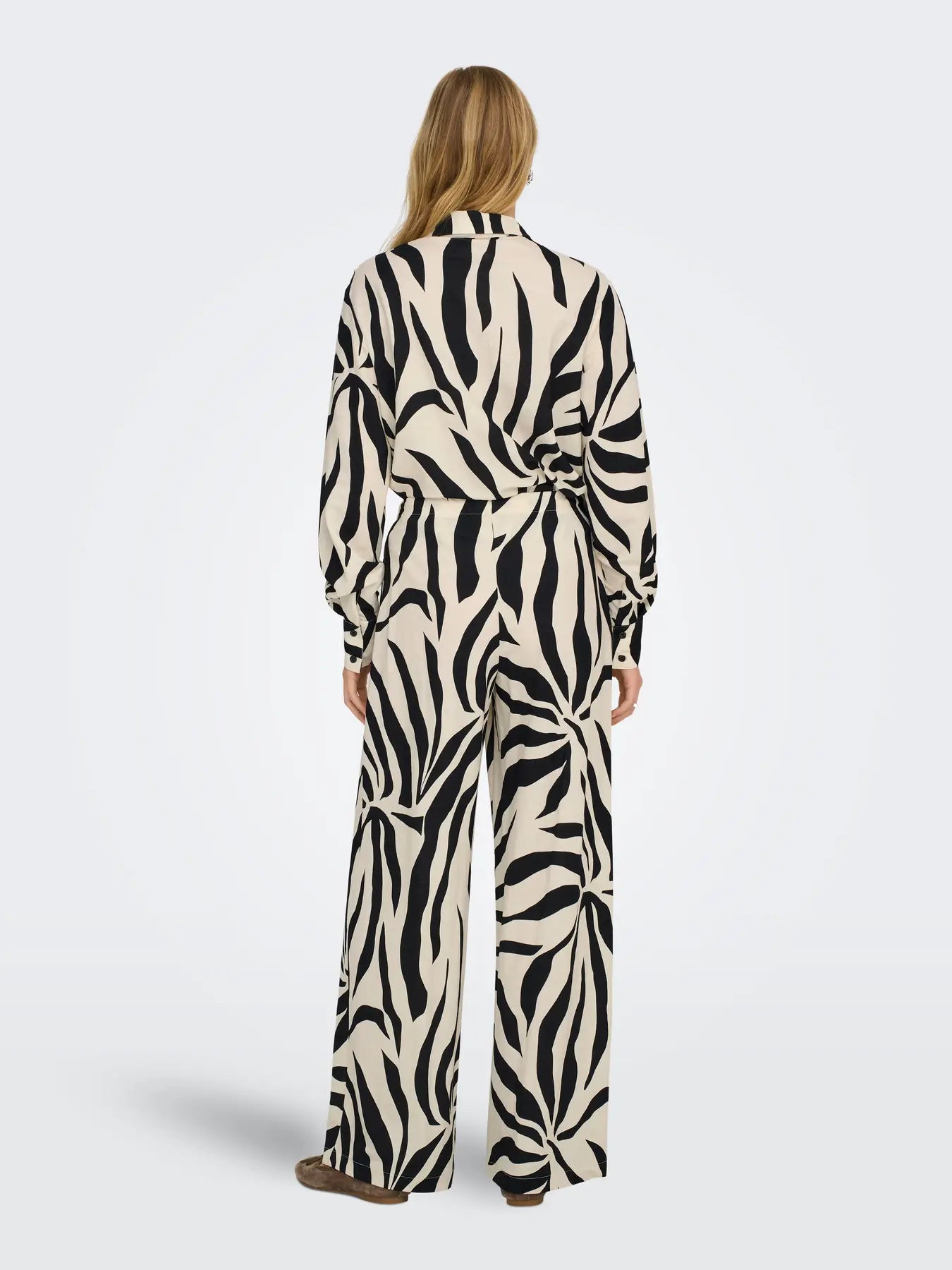 ONLSAKURA LOOSE PULL UP PANTS