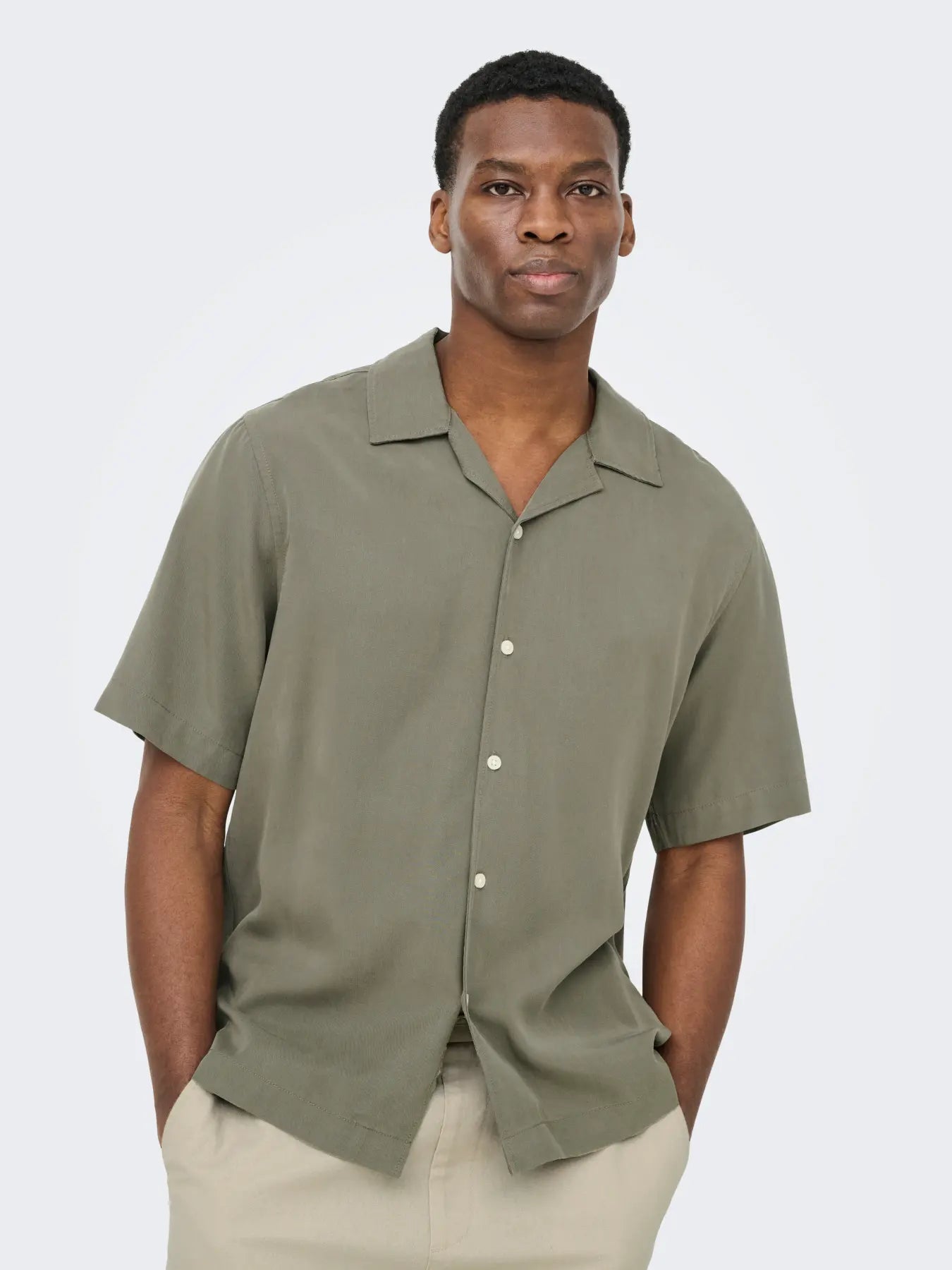 ONSPERU SS REG TENCEL SHIRT