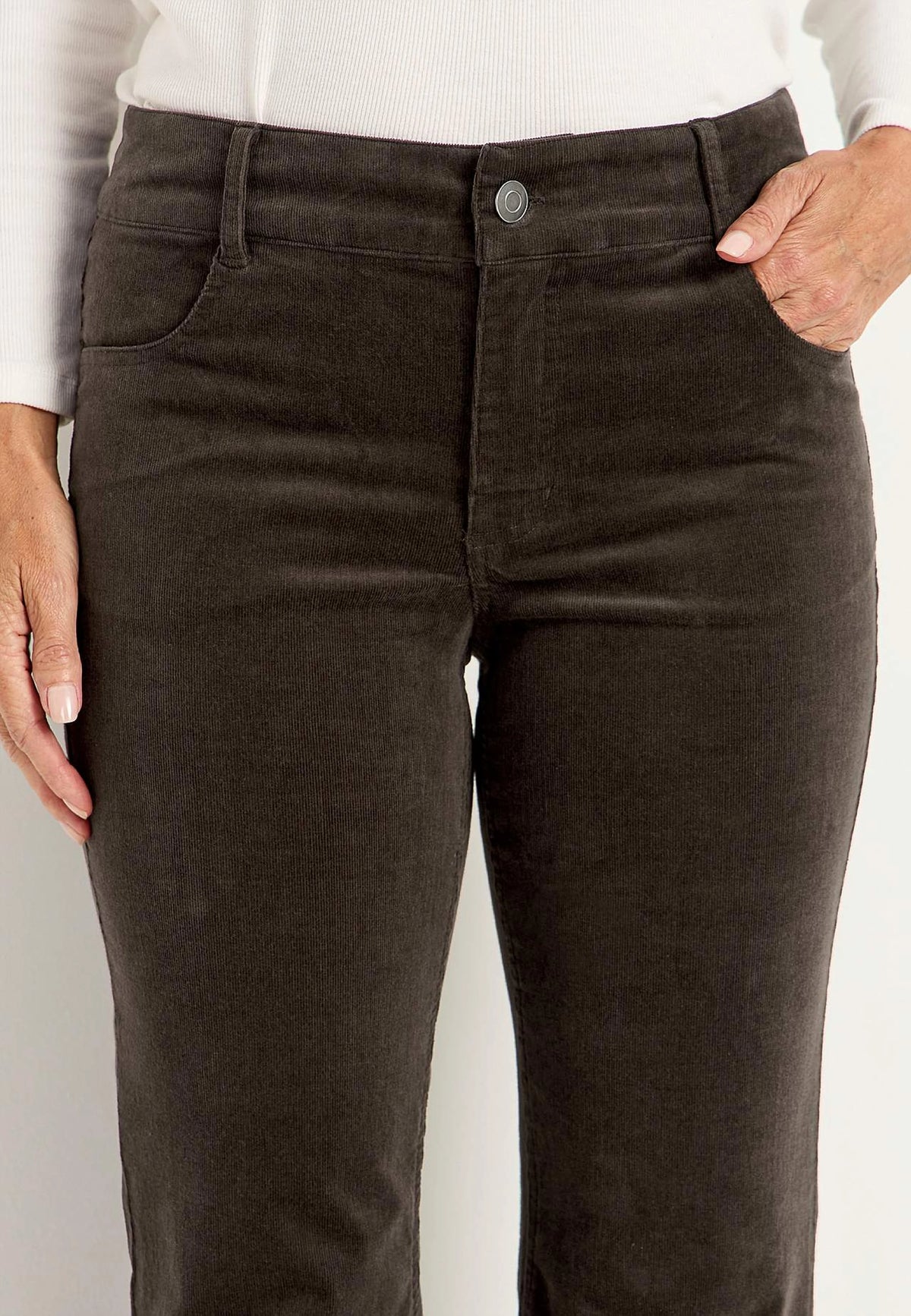 Caroline Manchesterbyxa bootcut