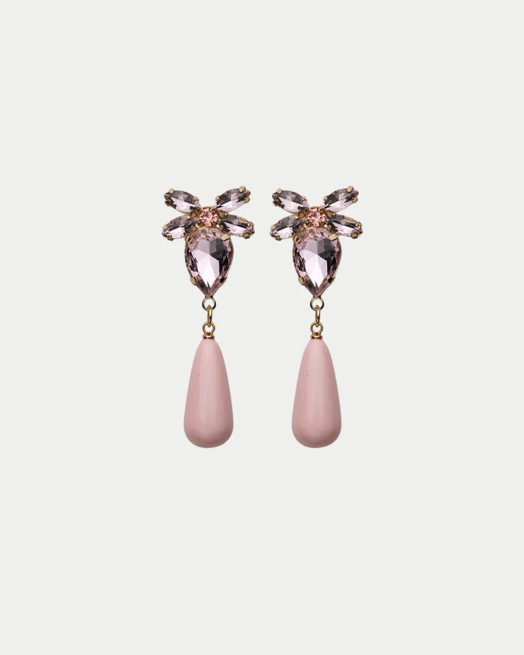 STONE DROP EARRINGS