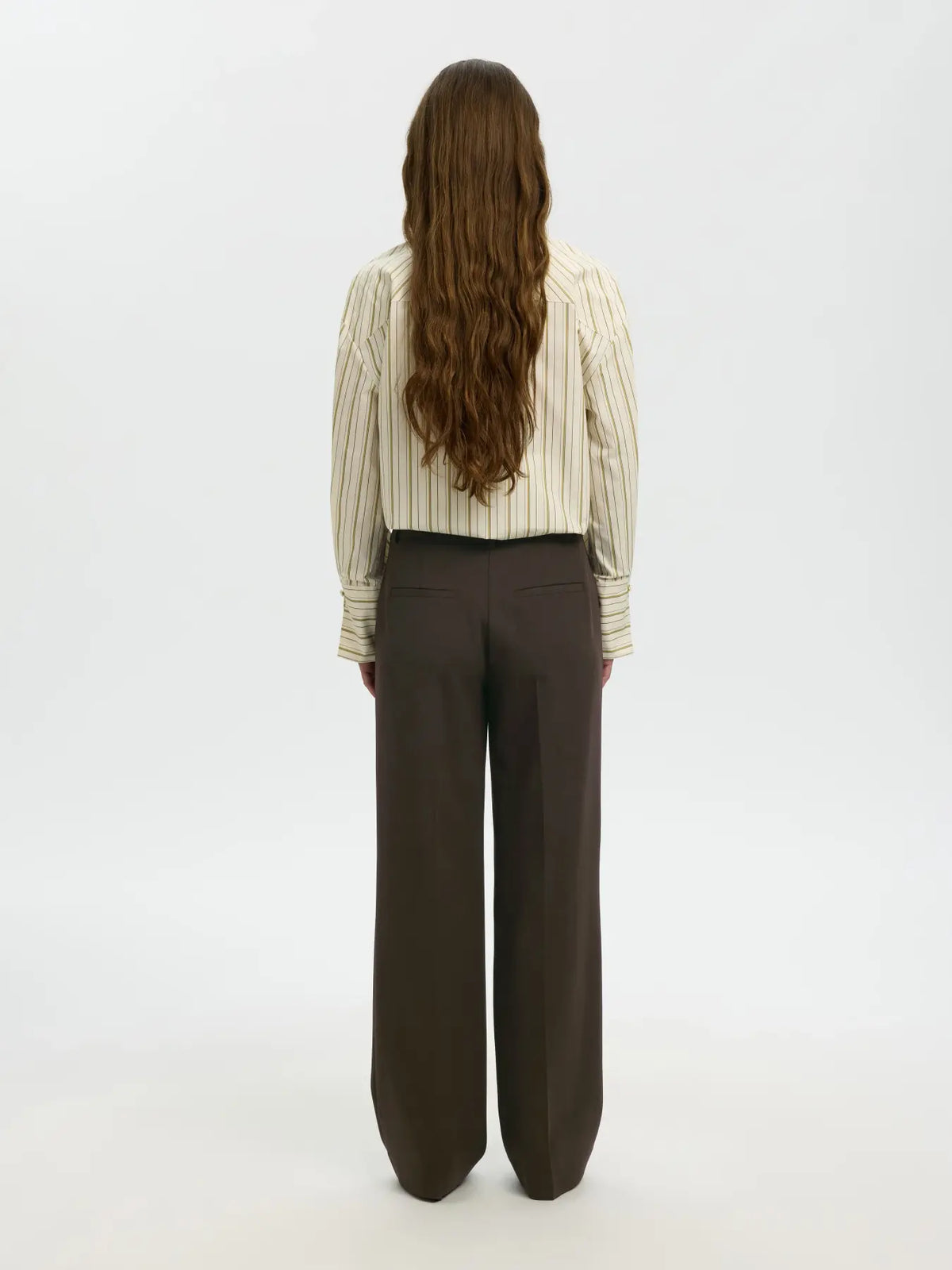 SLWRITA MW WIDE PANT MEL