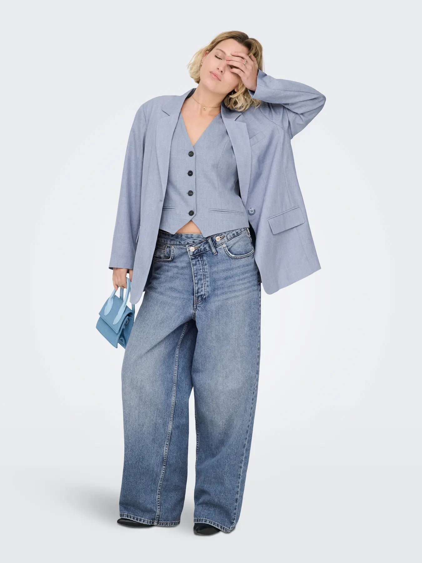 ONLLINDA LS BOYFR MEL BLAZER