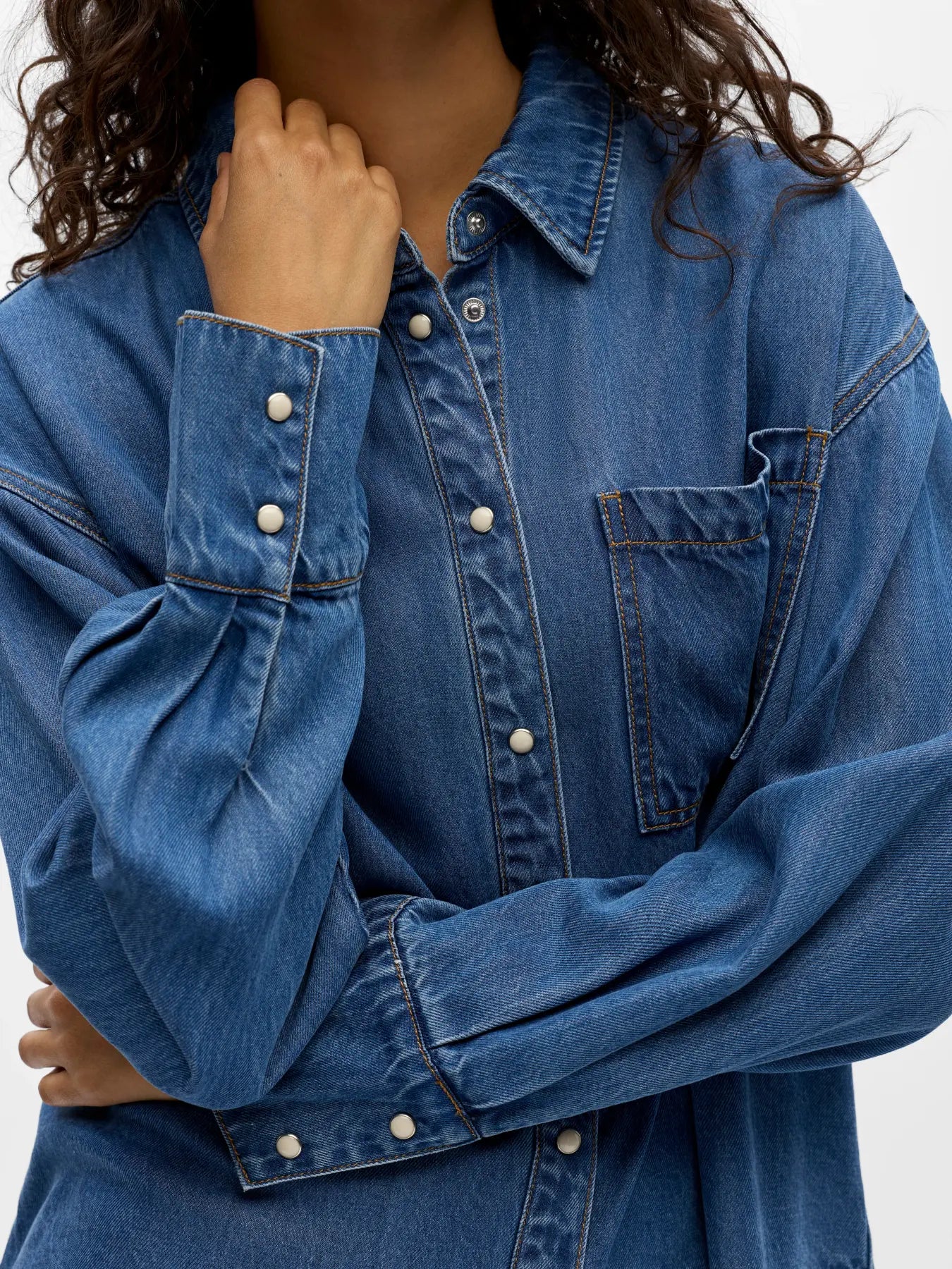 OBJFRAME ZILA L/S RE SHIRT