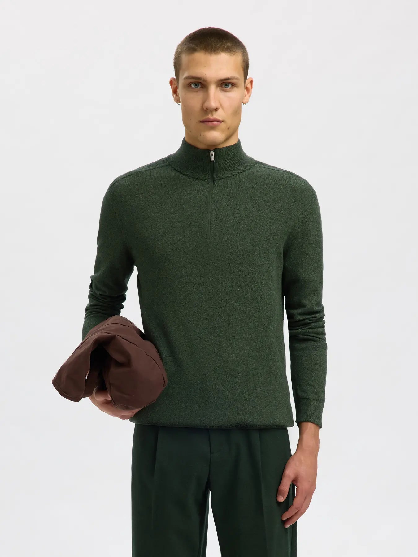 SLHBERG LS HALF ZIP