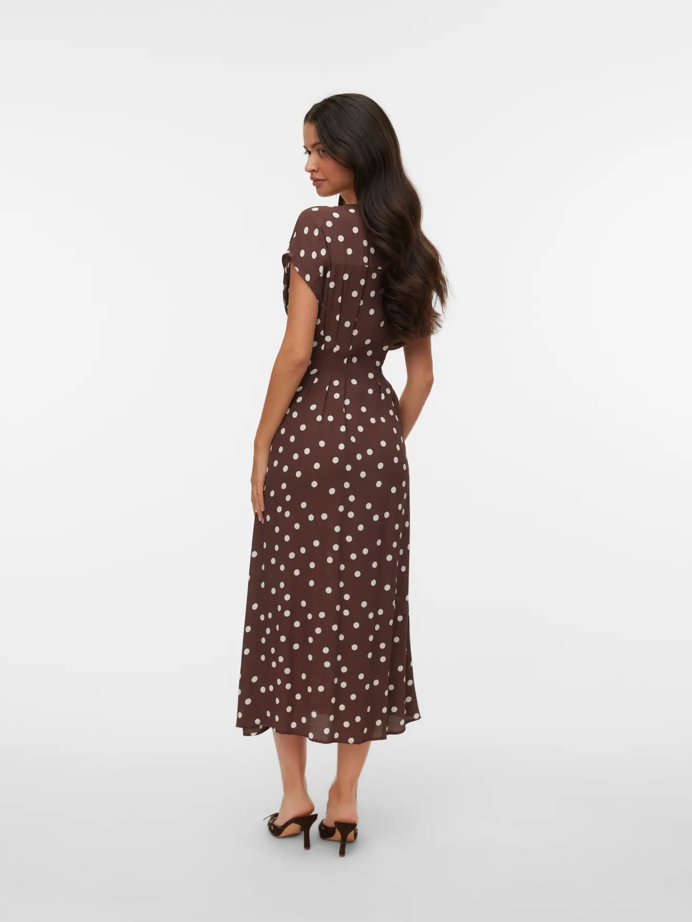 VMELISA SL PLEAT SHIRT 7/8 DRESS