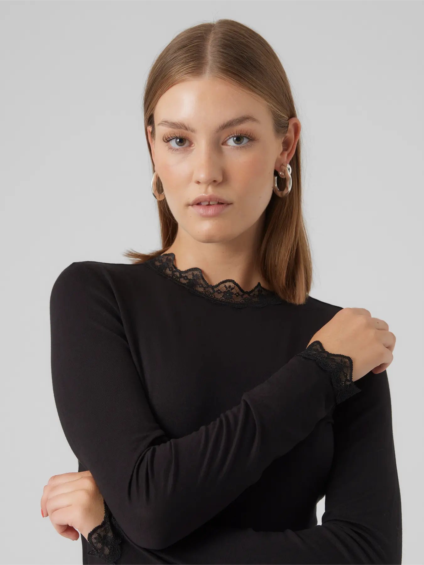 VMROSA LS HIGHNECK TOP