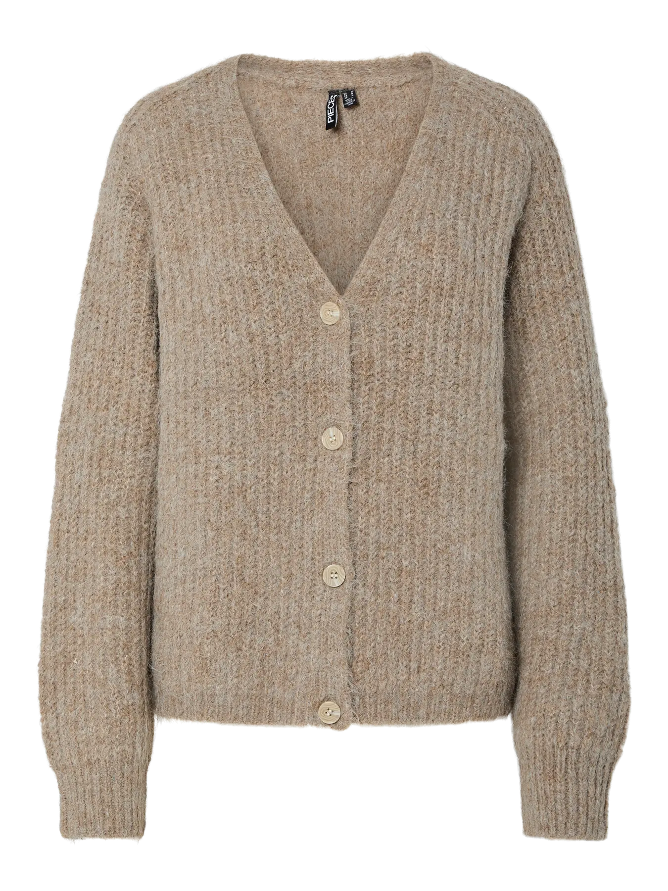 PCCLEO LS V-NECK KNIT CARDIGAN