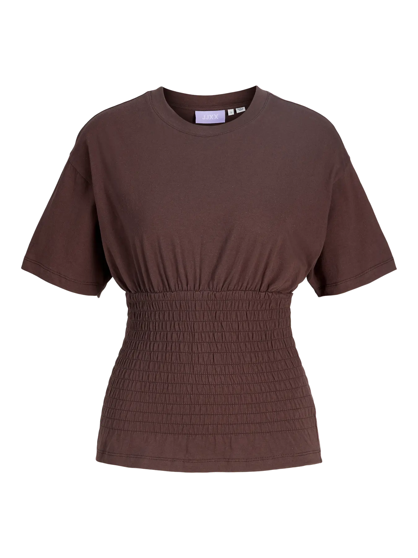 JXEVELYN SMOCK SS TEE JRS