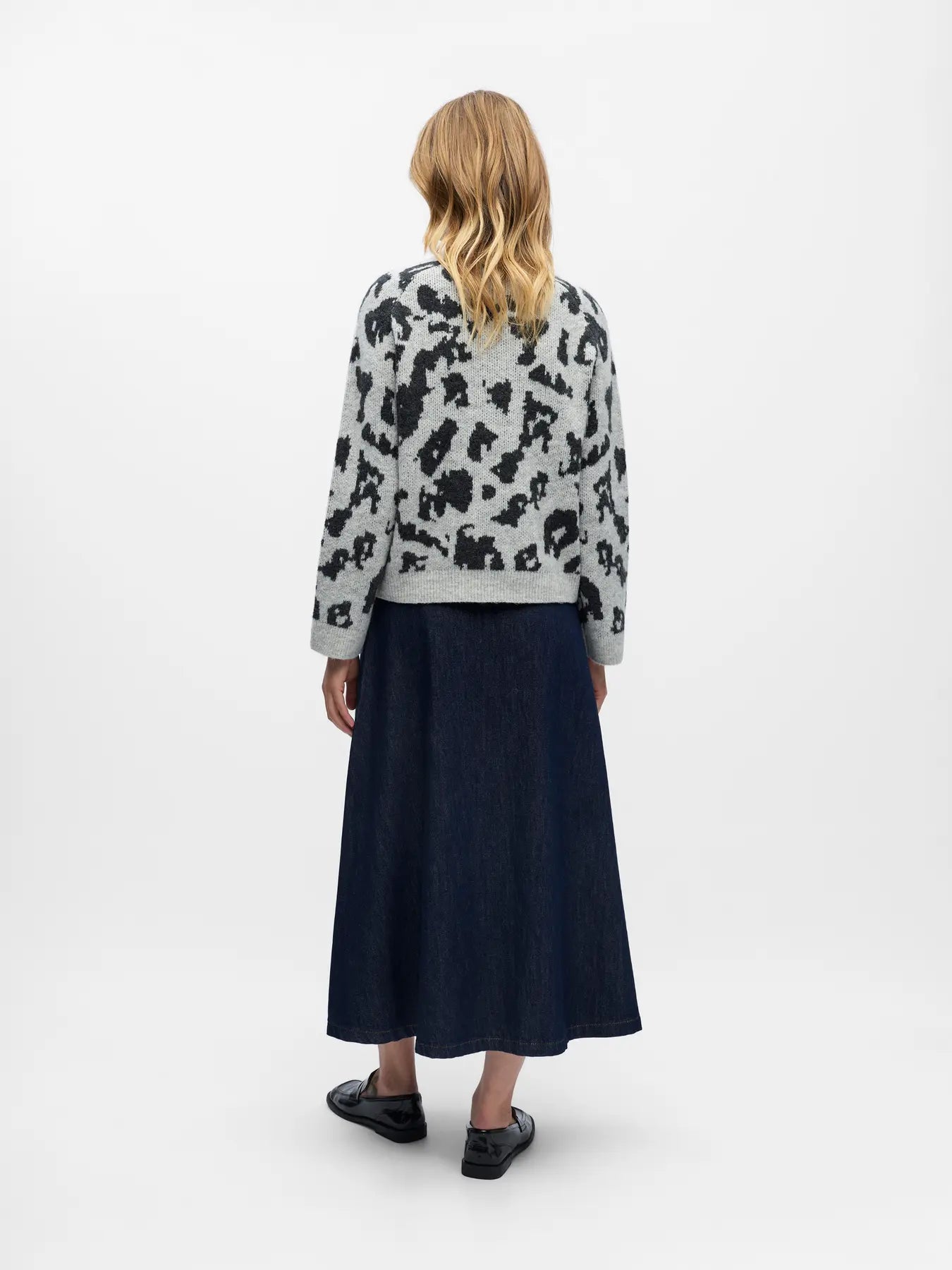 OBJDIANA LS RE O-NECK KNI