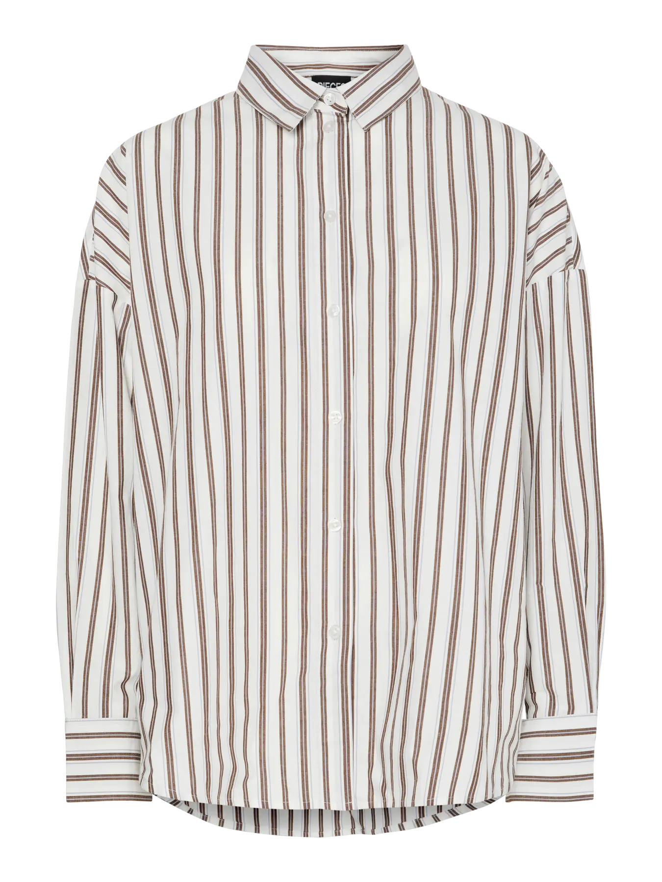 PCRIPPA LS OVERSIZE SHIRT