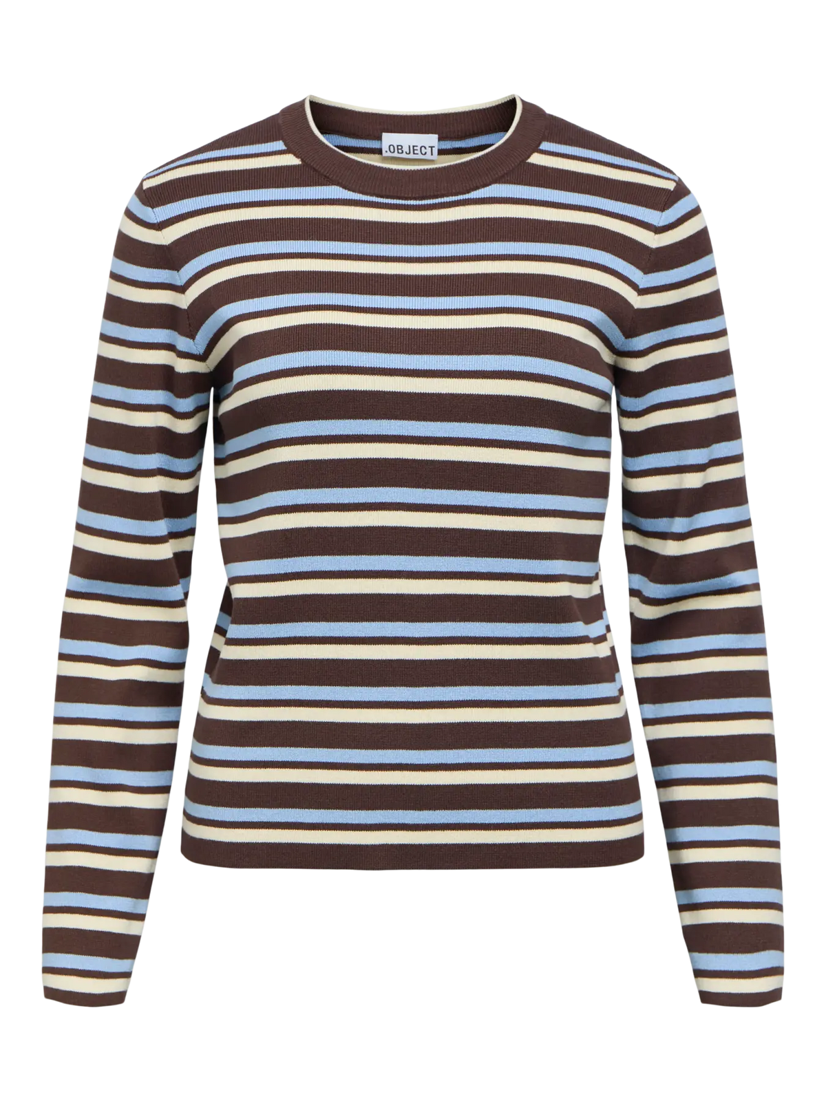 OBJESTER L/S RE KNIT PULLOVER