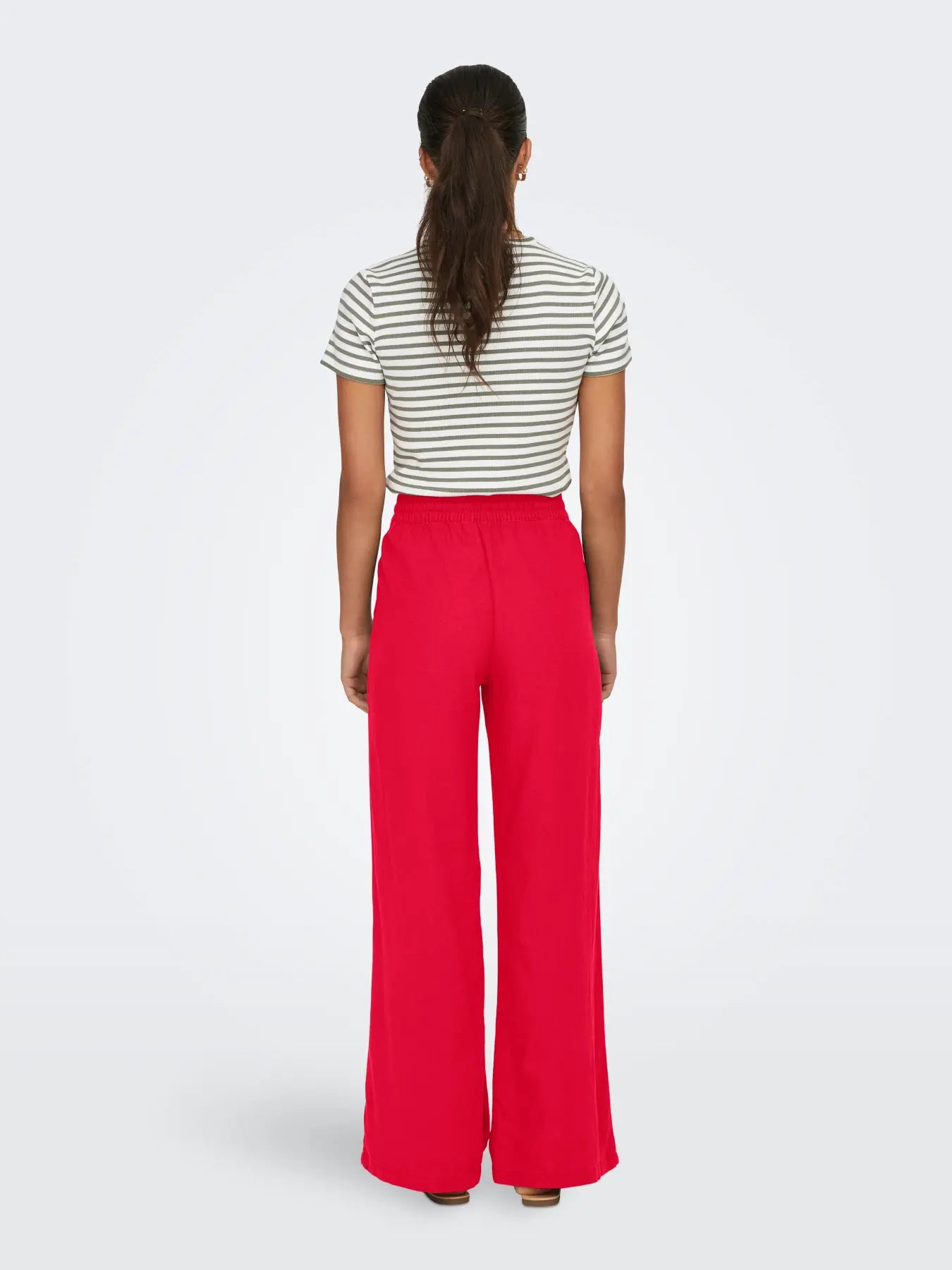JDYSAY HW LINEN WIDE PANT WVN