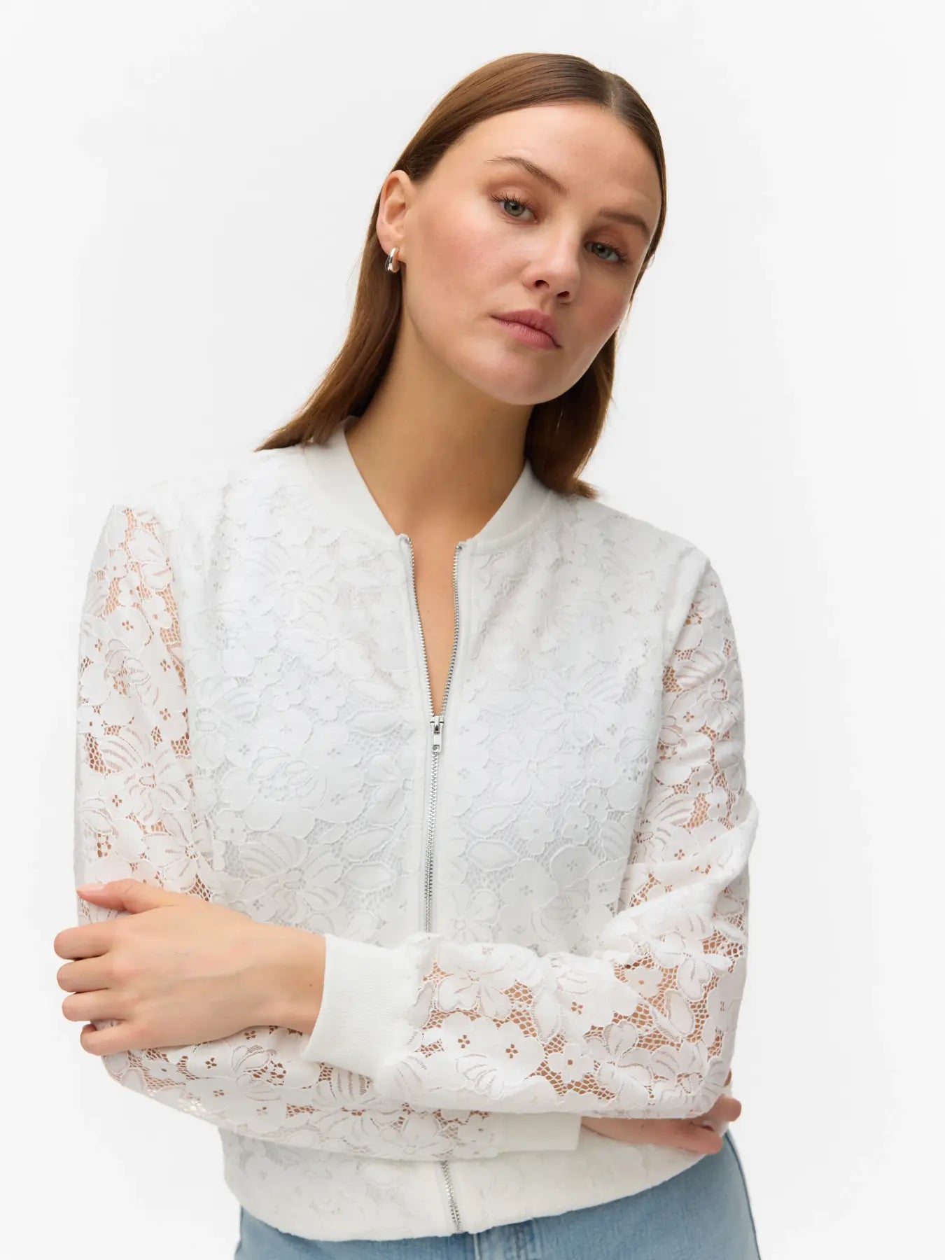 VMHONEY LACE BOMBER JACKET