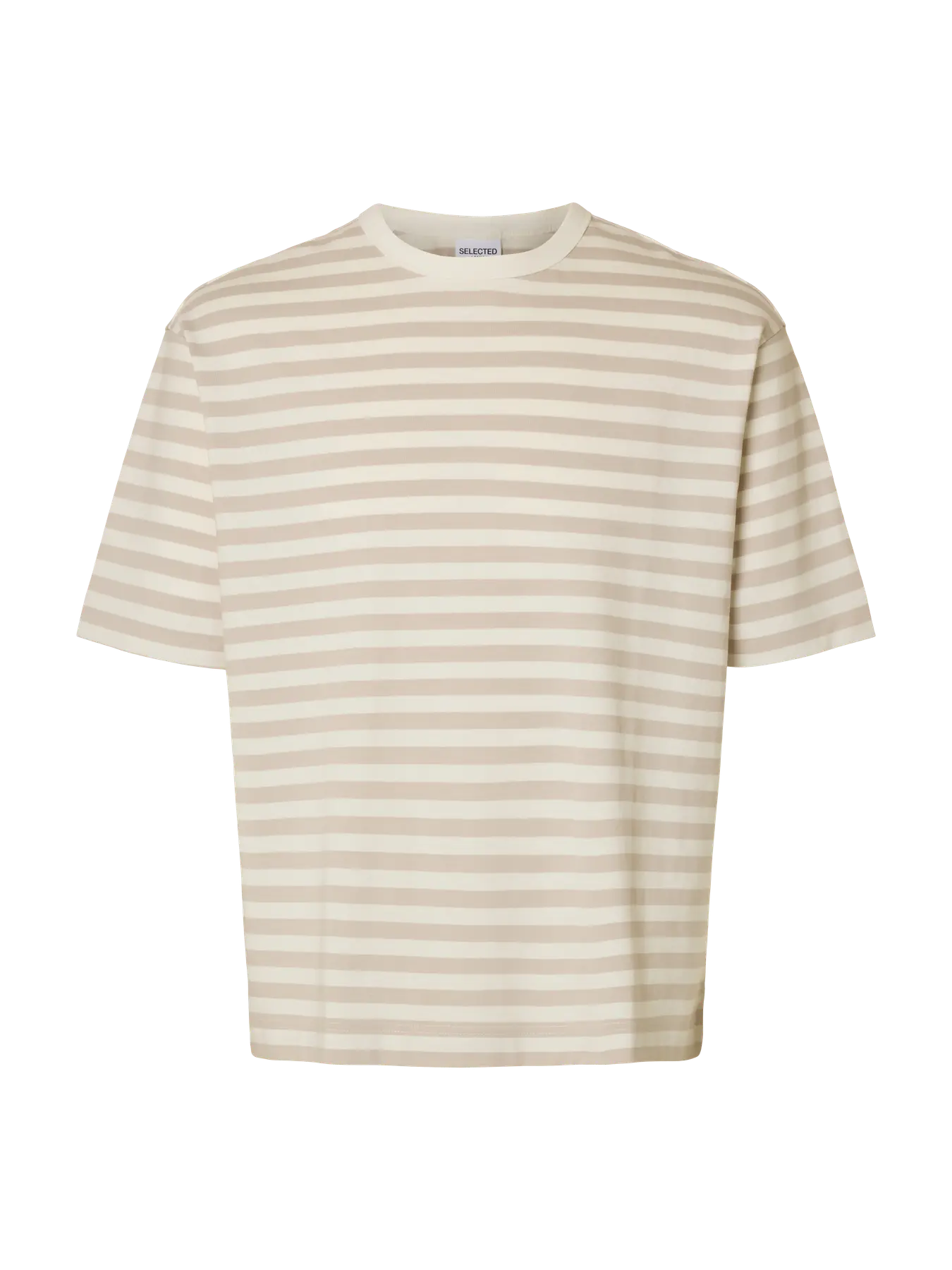 SLHRELAXDAN SS STRIPE TEE