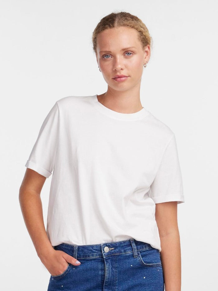 PCRIA SS FOLD UP SOLID TEE