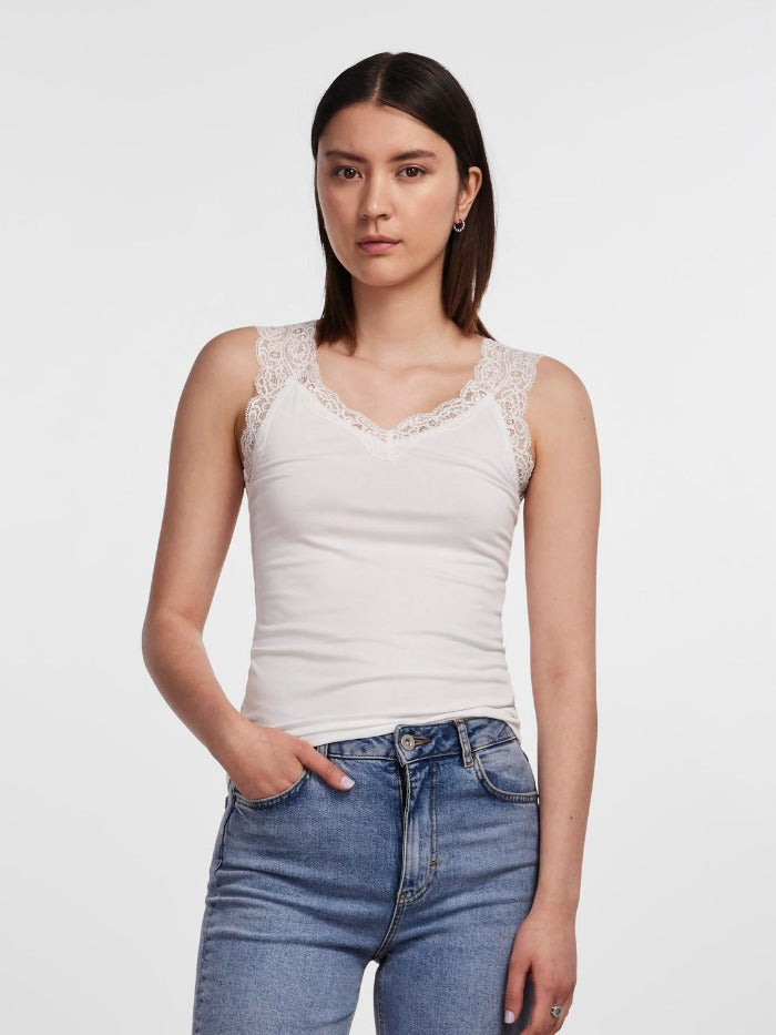 PCBARBERA LACE TOP