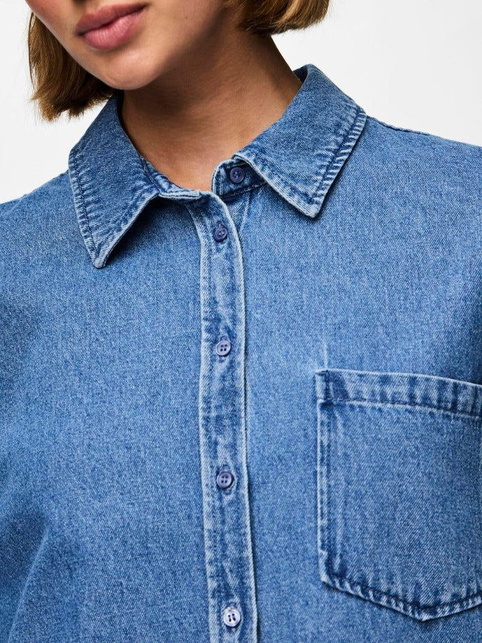 PCMAISIE DENIM SHIRT