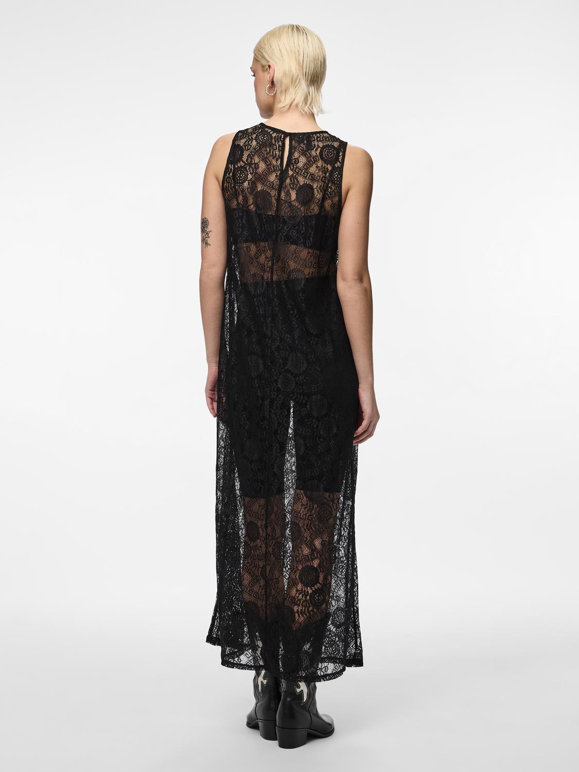 PCOLLINE SL TANK ANK LACE DRESS