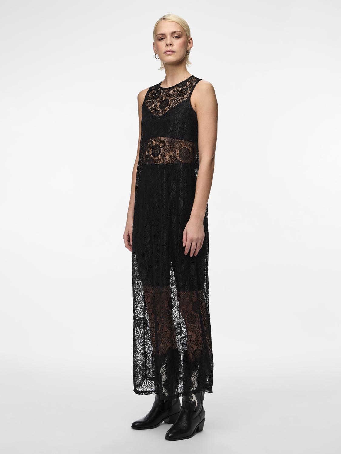 PCOLLINE SL TANK ANK LACE DRESS