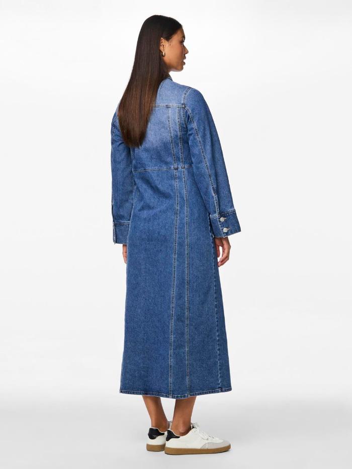 PCFEMMA LS LONG DENIM DRESS