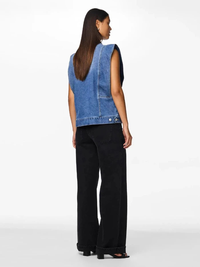 PCFEMMA LOOSE DENIM VEST