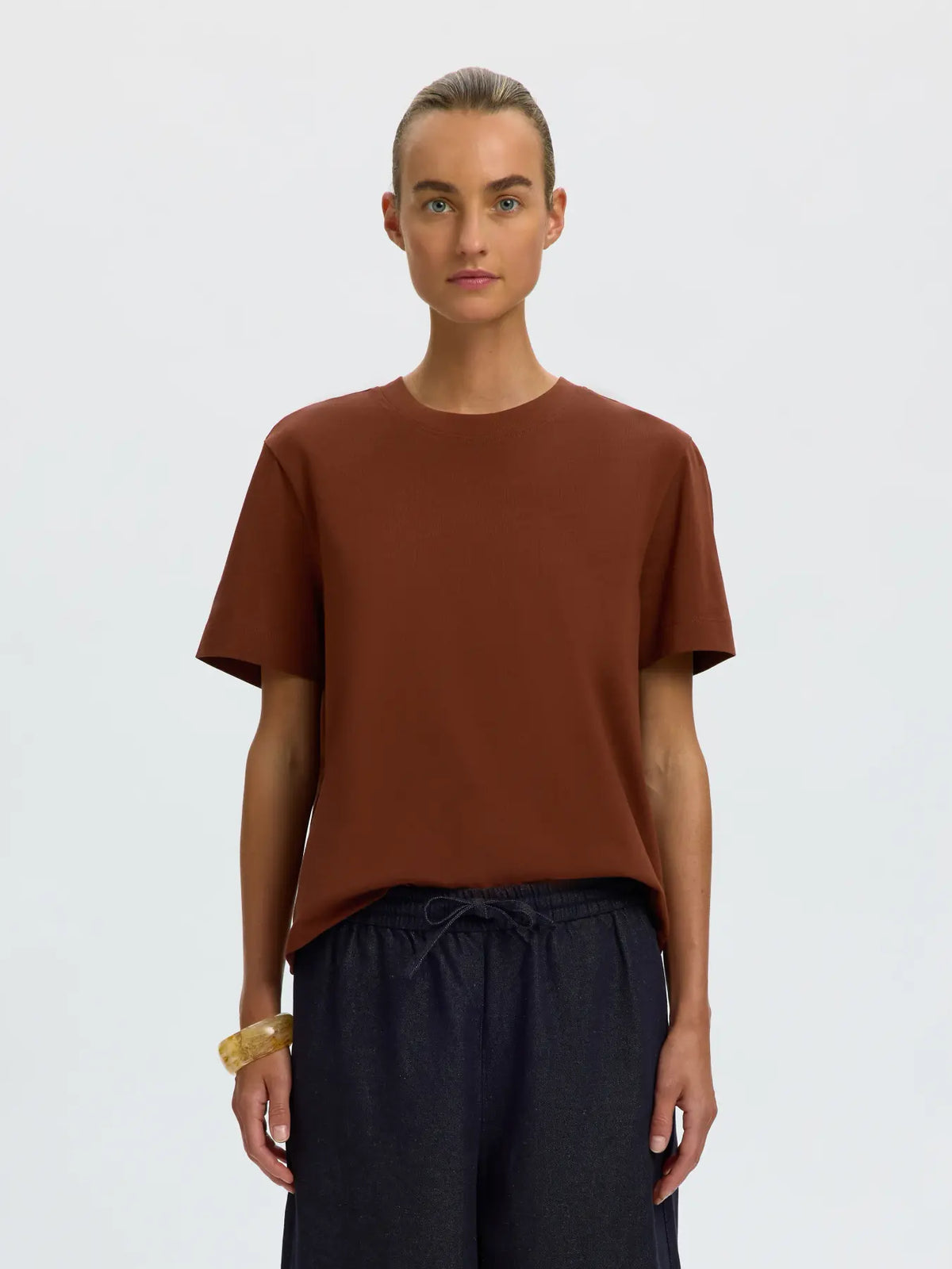 SLWESSENTIAL SS BOXY TEE