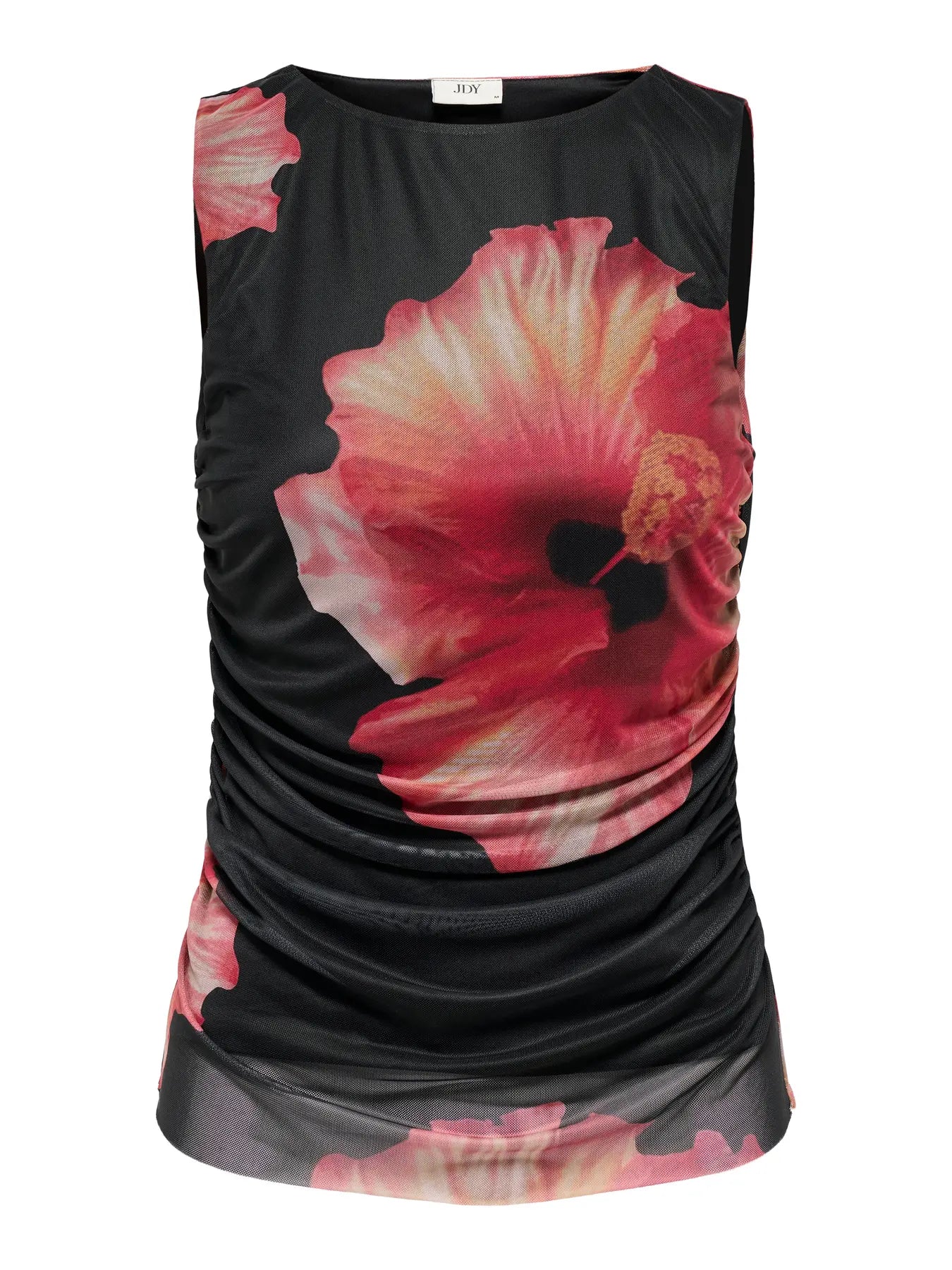 JDYLEA S/L MESH ROUCHING TOP JRS