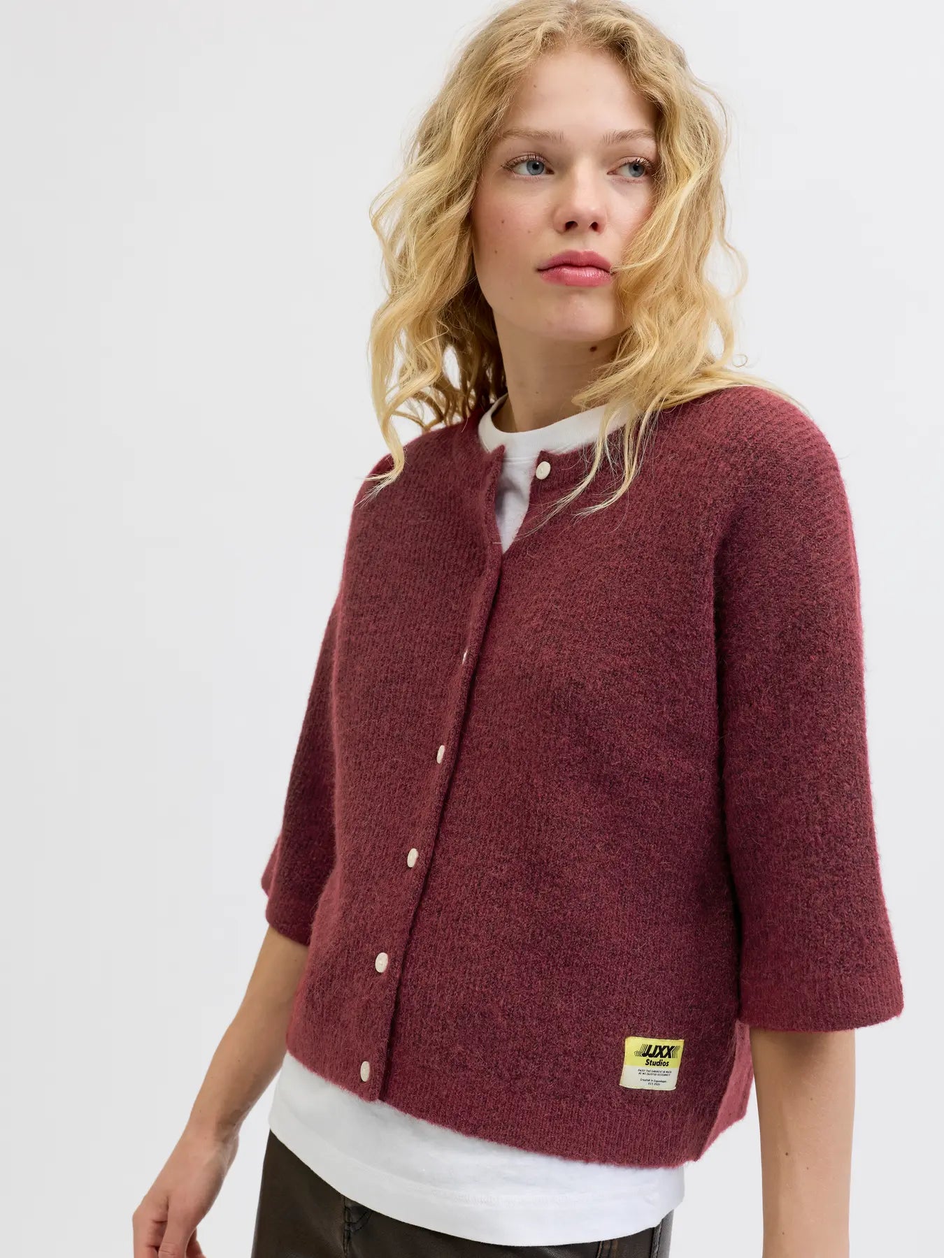 JXEVI SS CARDIGAN KNIT