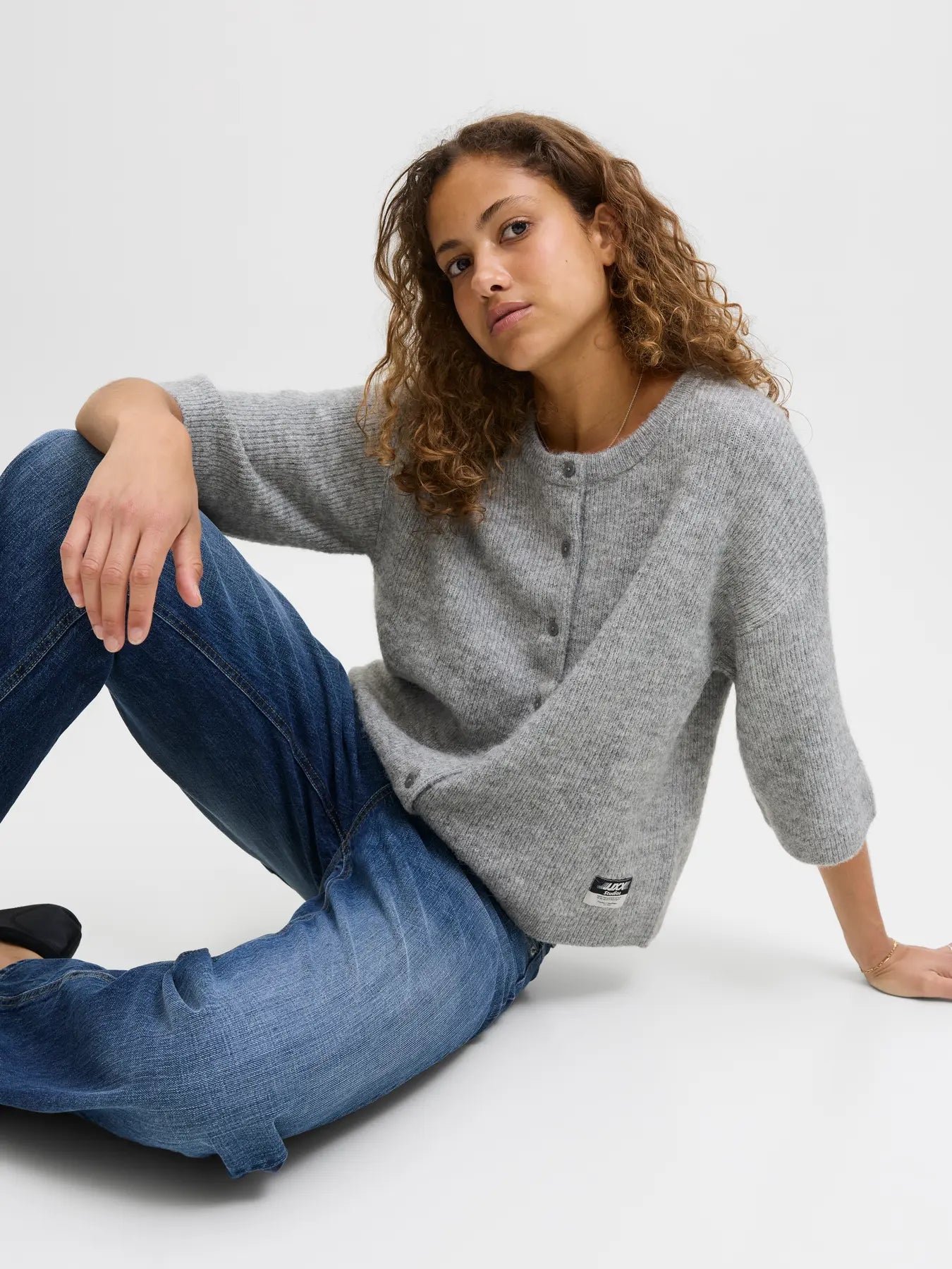 JXEVI SS CARDIGAN KNIT