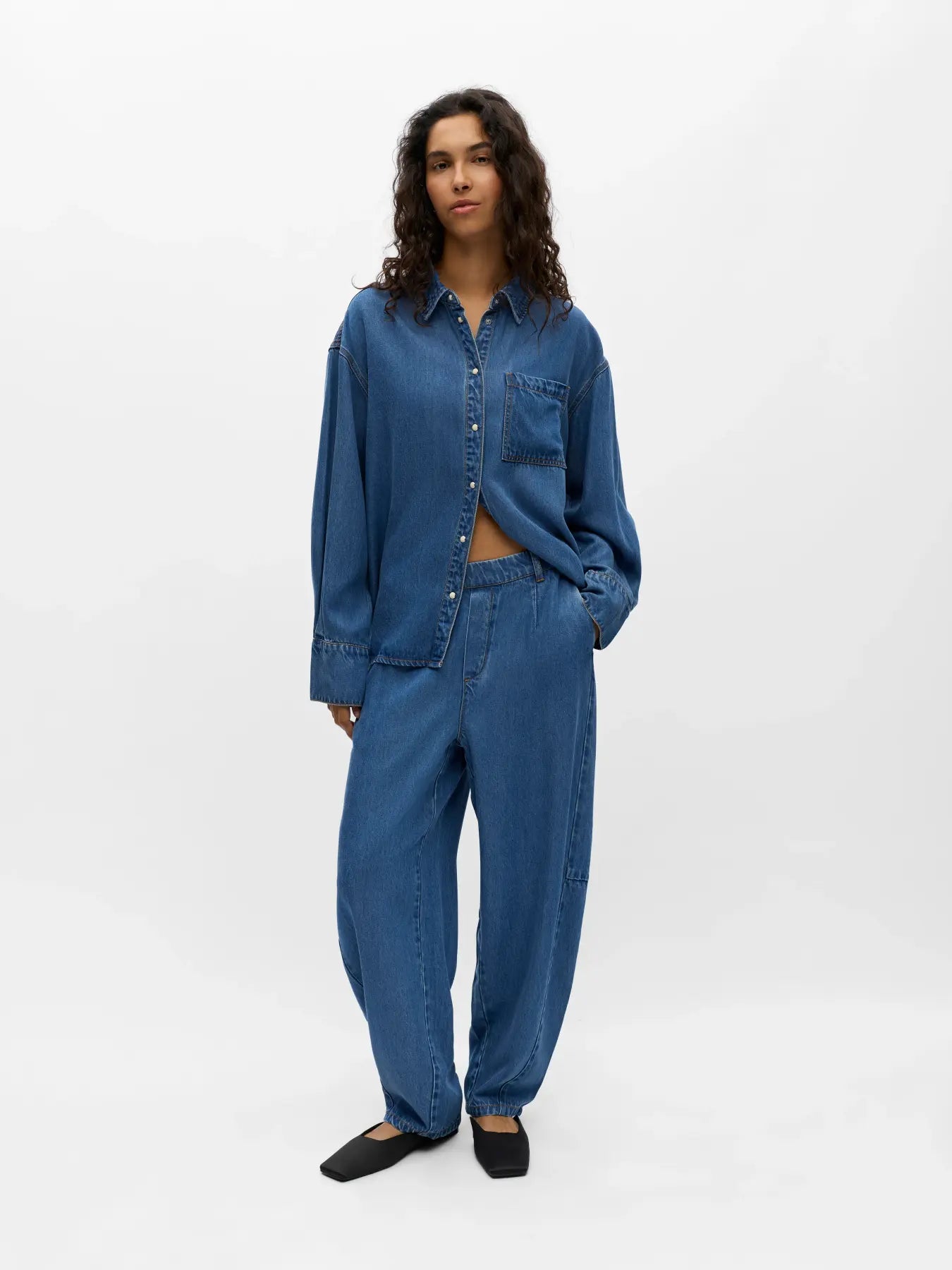 OBJFRAME MW ANKEL BARREL PANT