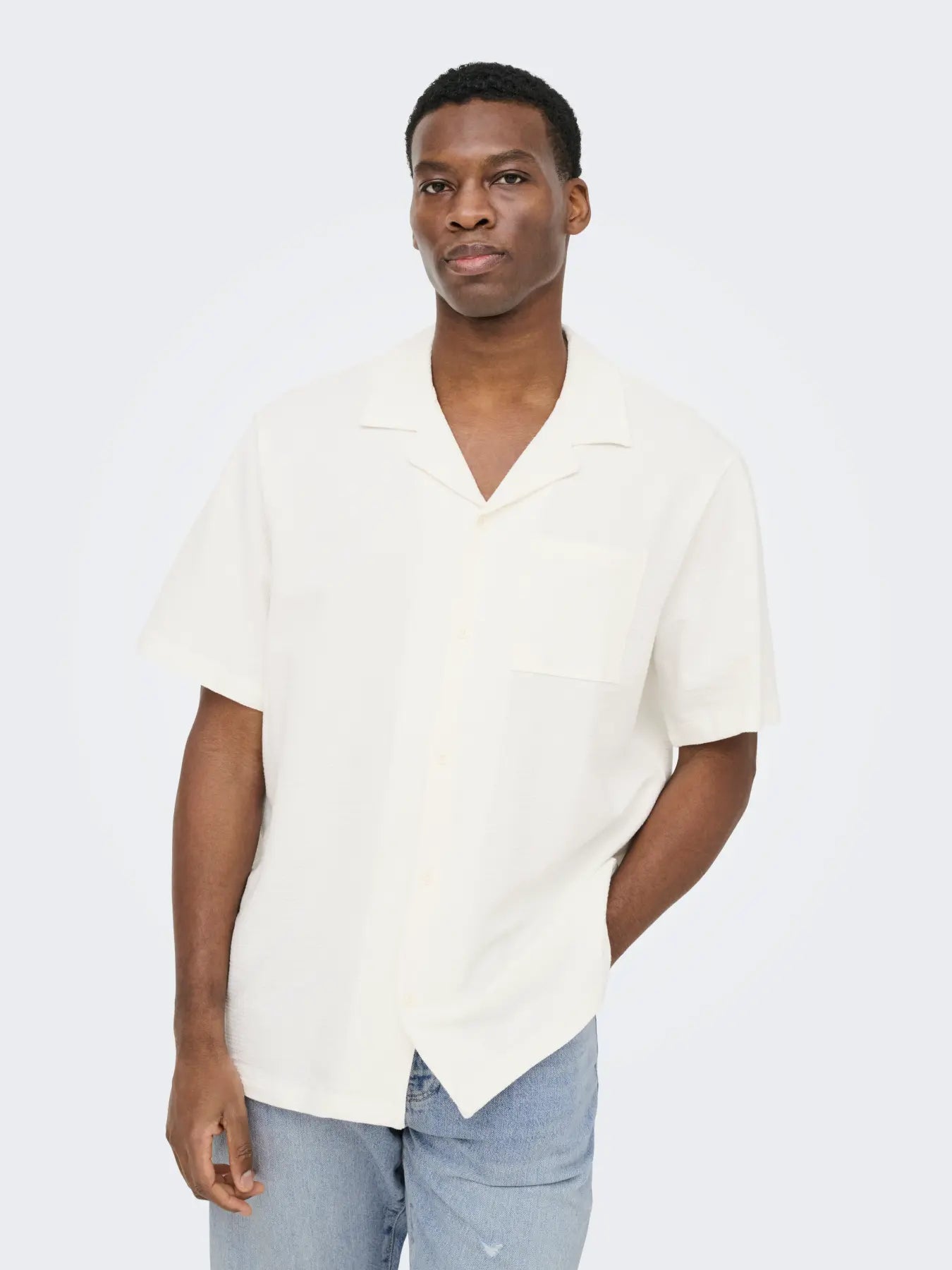 ONSKIAN LIFE SEERSUCKER SS SHIRT