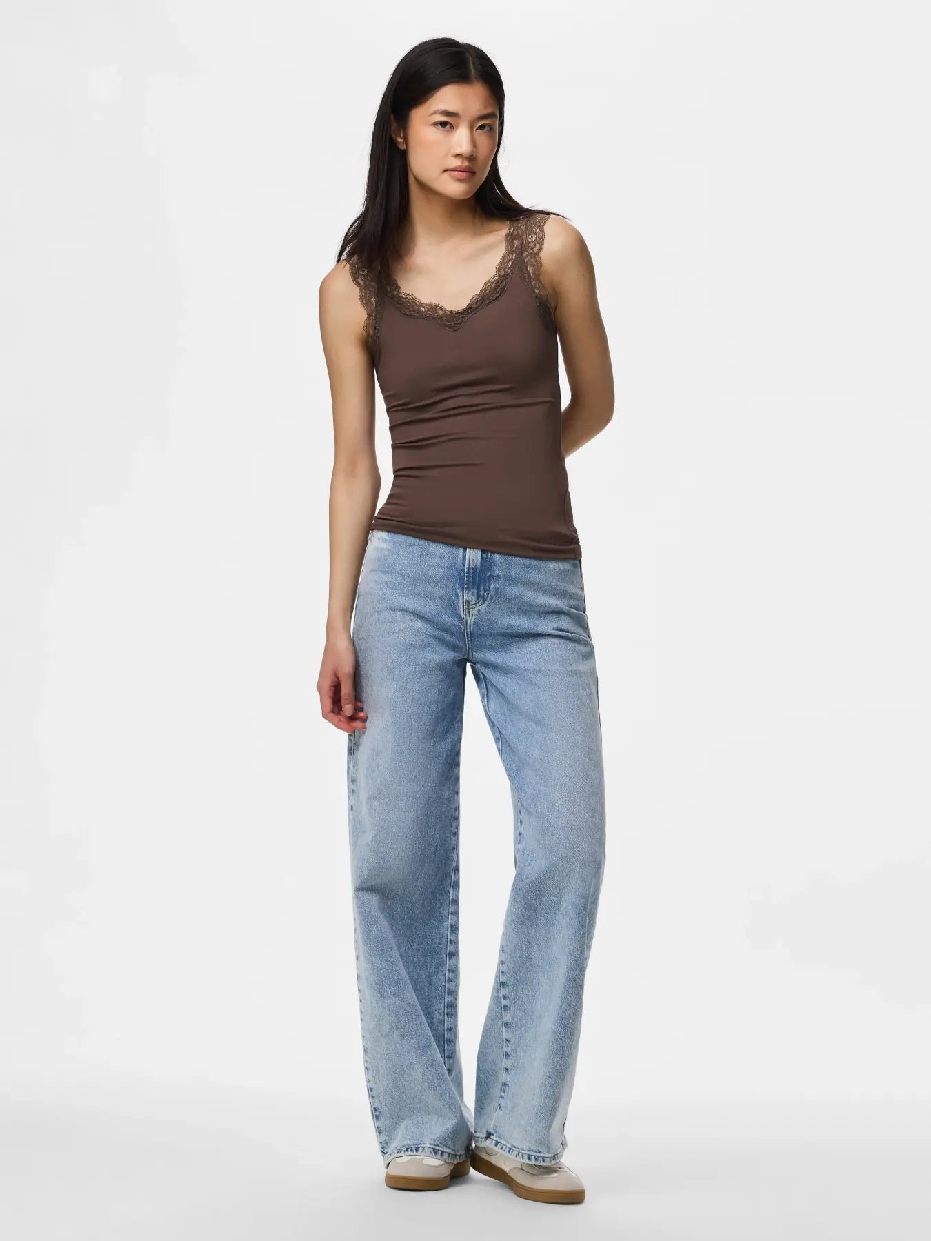 PCBARBERA LACE TOP JRS