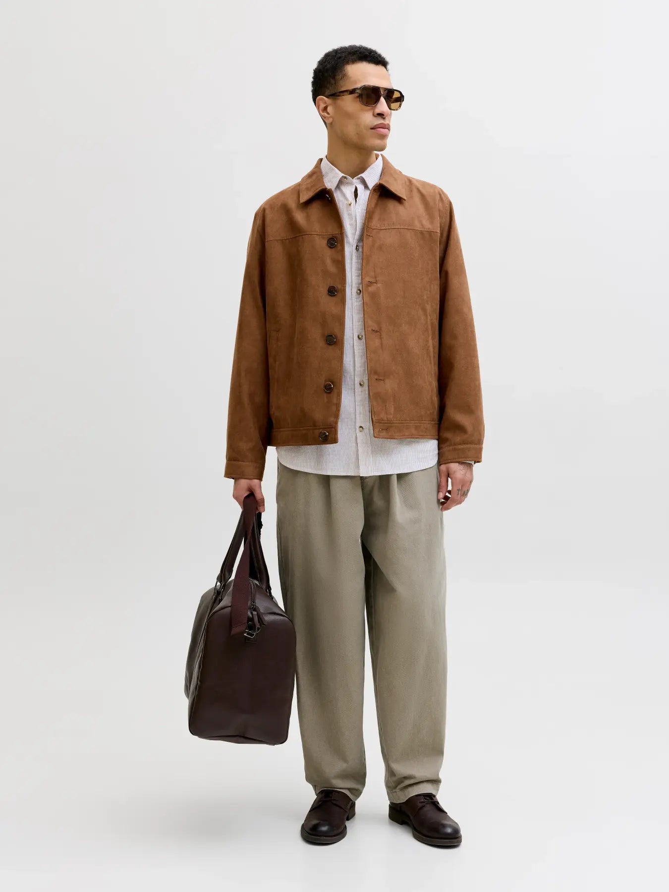 JJESUMMER LINEN BLEND SHIRT L/S