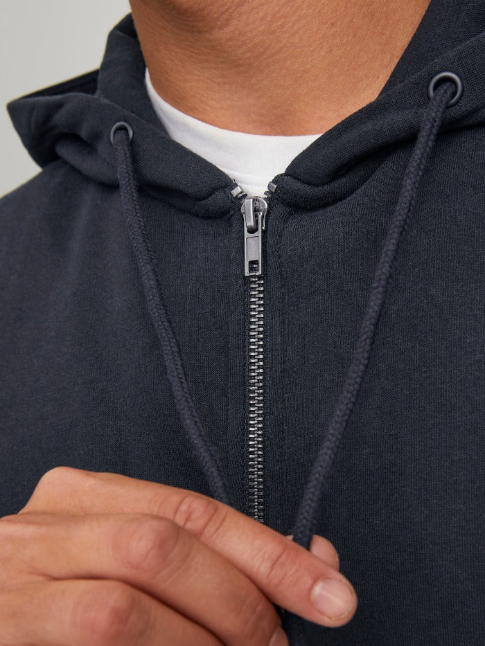 JJESTAR BASIC SWEAT ZIP HOOD