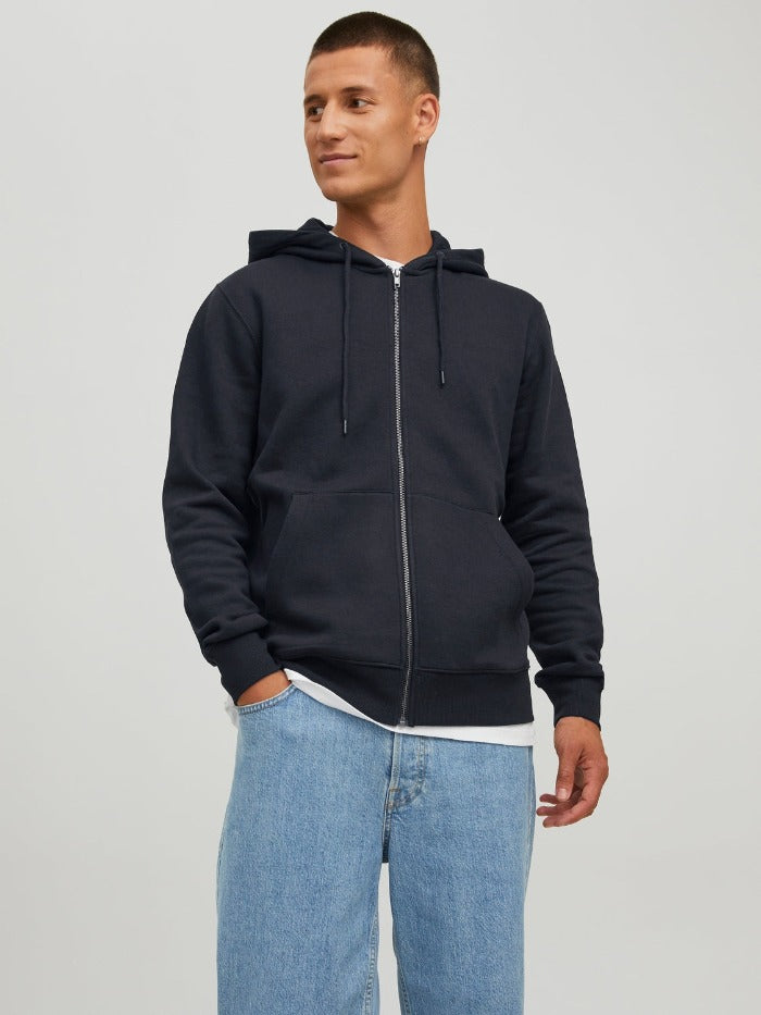 JJESTAR BASIC SWEAT ZIP HOOD