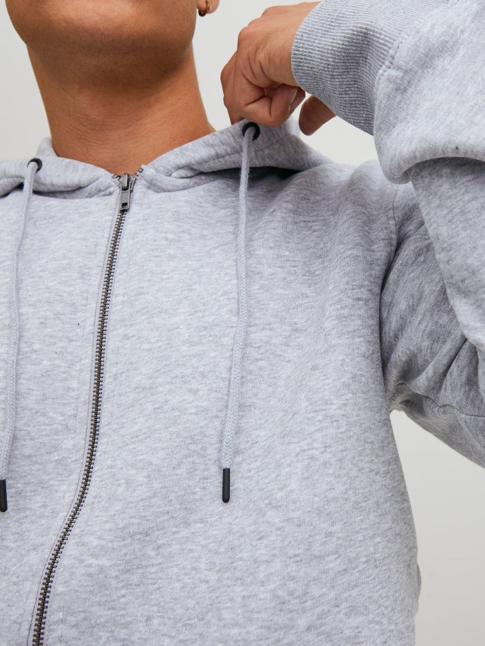 JJESTAR BASIC SWEAT ZIP HOOD