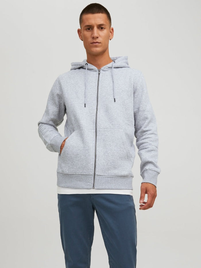 JJESTAR BASIC SWEAT ZIP HOOD