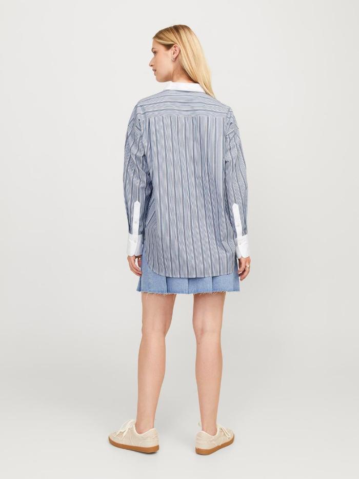 JXJAMIE LS RELAXED POPLIN SHIRT