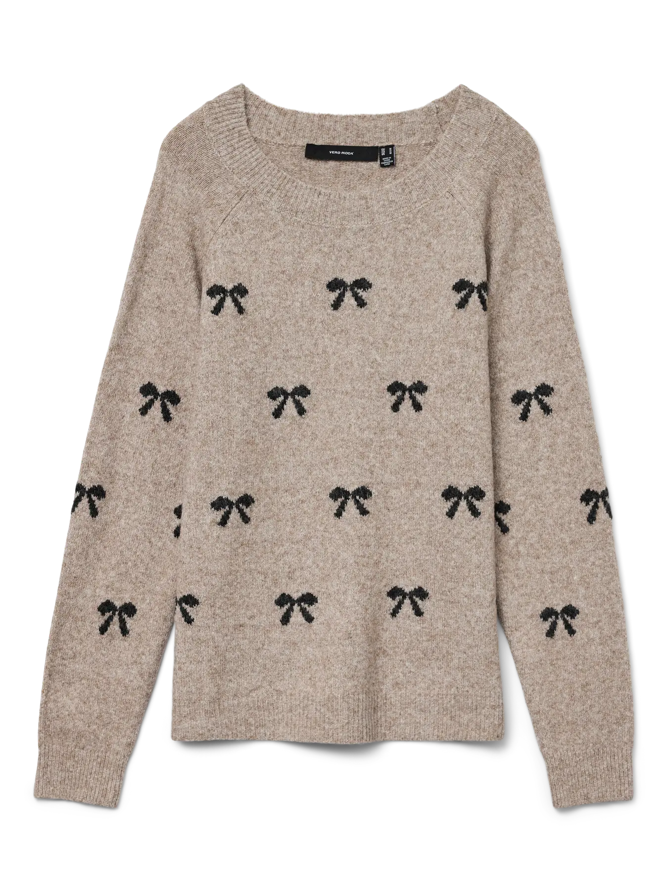 VMDOFFY INTARSIA LS O-NCK PULLOV