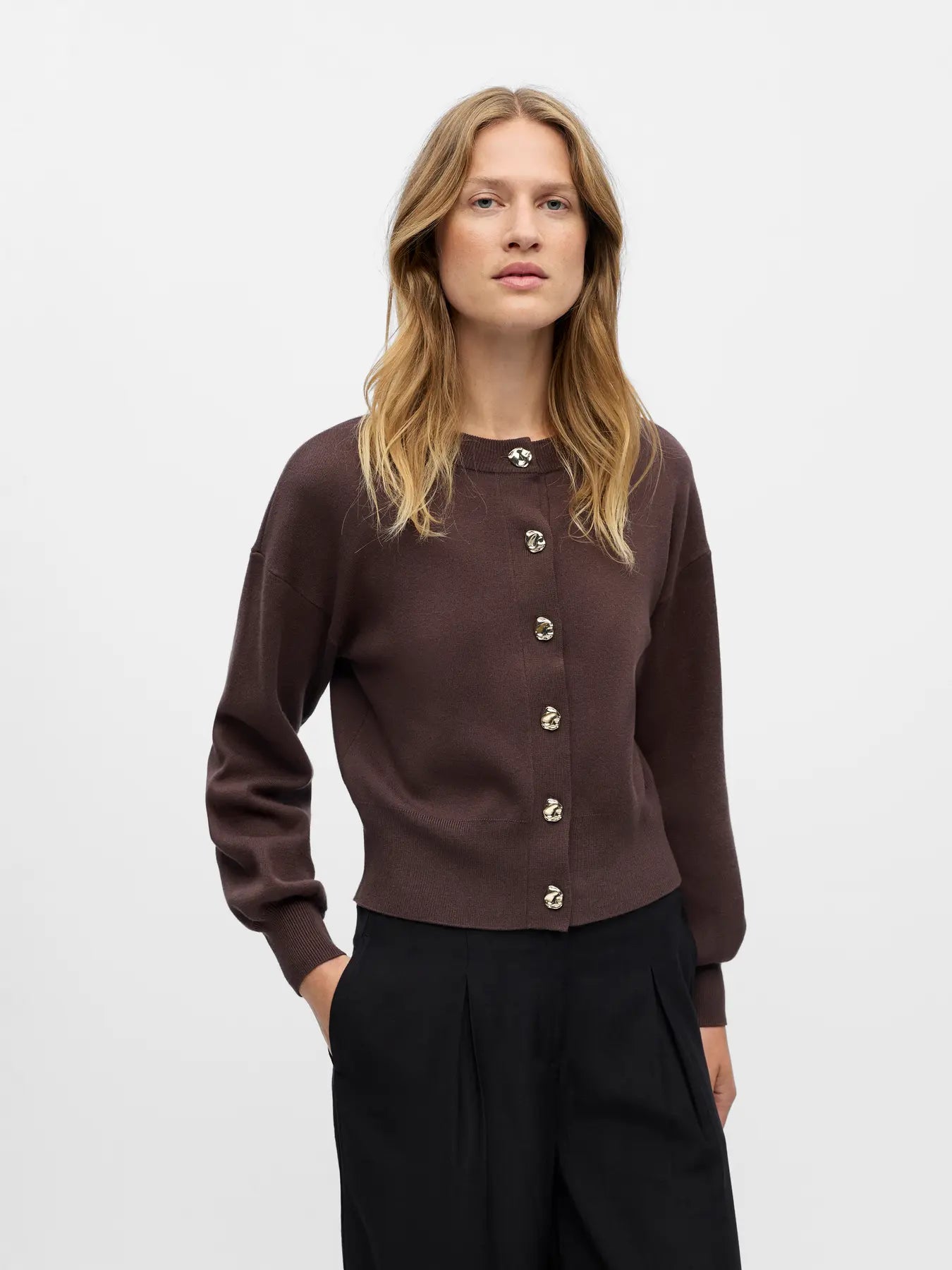 OBJBALIA REYNARD L/S RE CARDIGAN