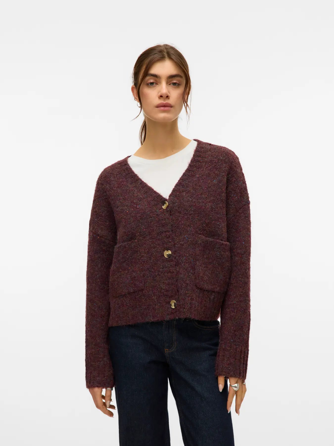 VMINGRID LS V-NECK CARDIGAN