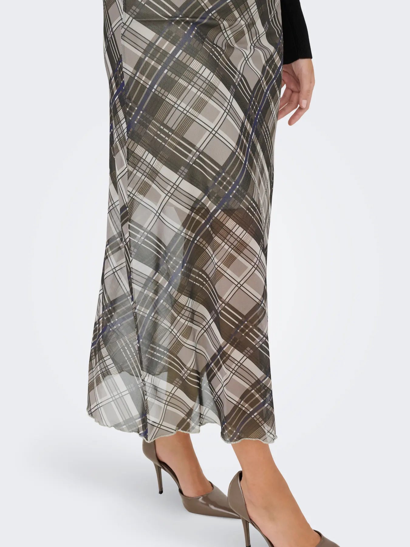ONLKAYA LIFE MW MIDI MESH SKIRT